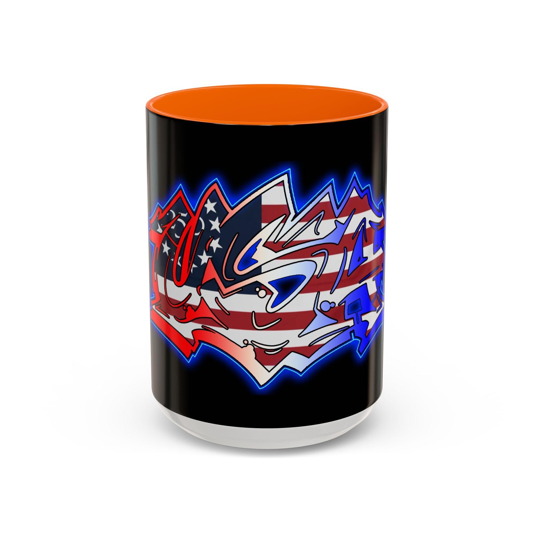 USA Graffiti / Accent Coffee Mug 11/15oz