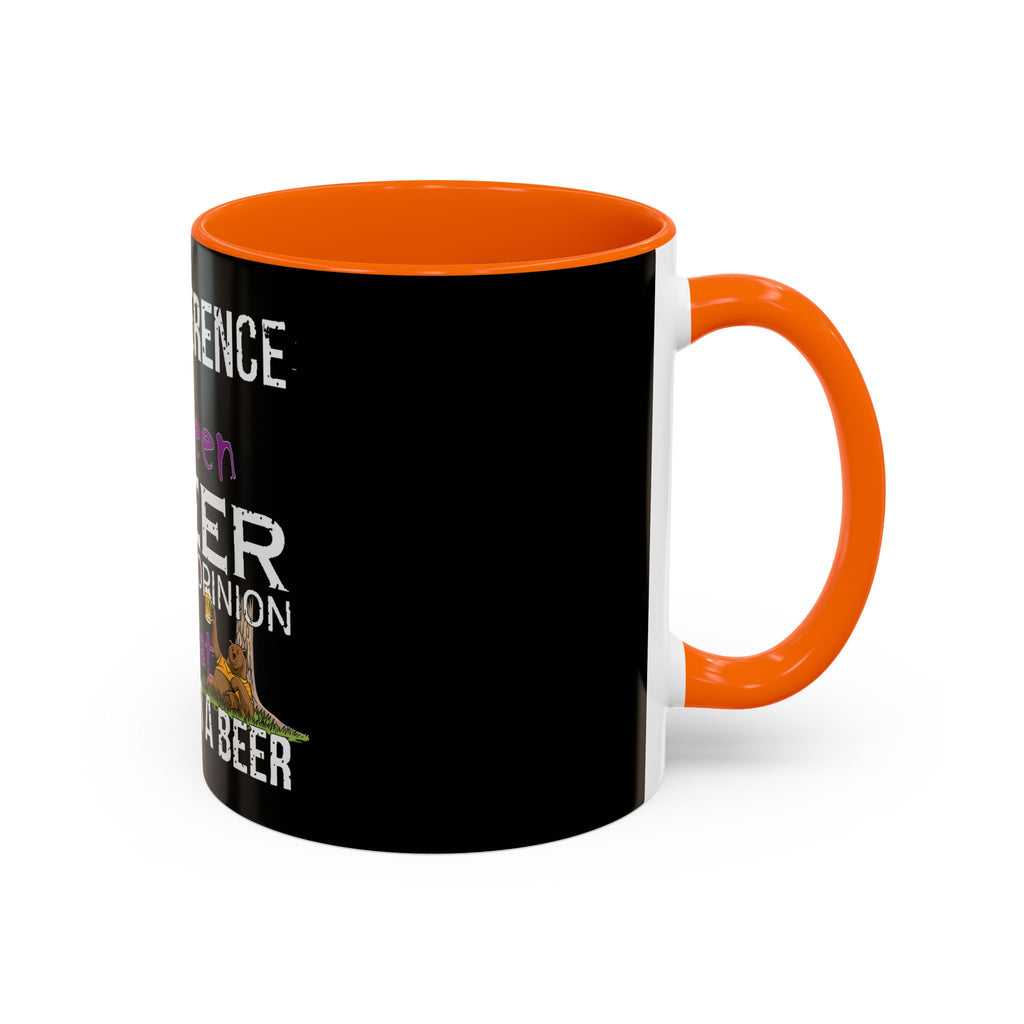 Difference Between Beer / Accent Coffee Mug 11/15oz
