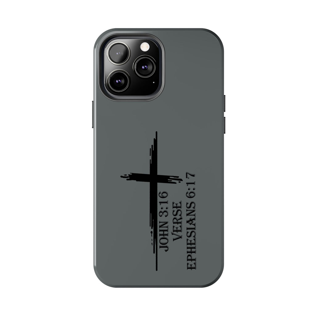 John 3:16 Verse Ephesians 6:17 / Tough Phone Case