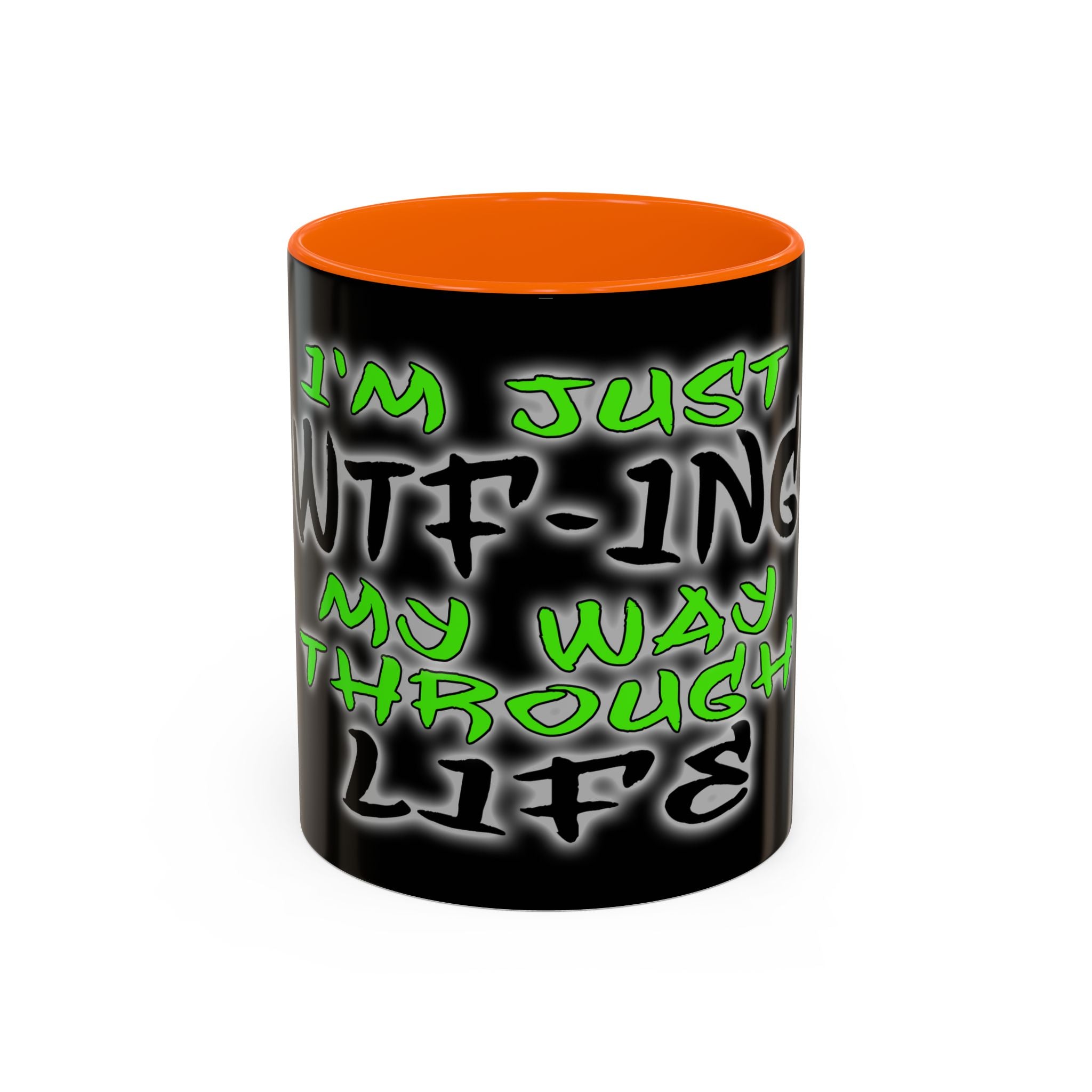 WTF-ing / Accent Coffee Mug 11/15oz