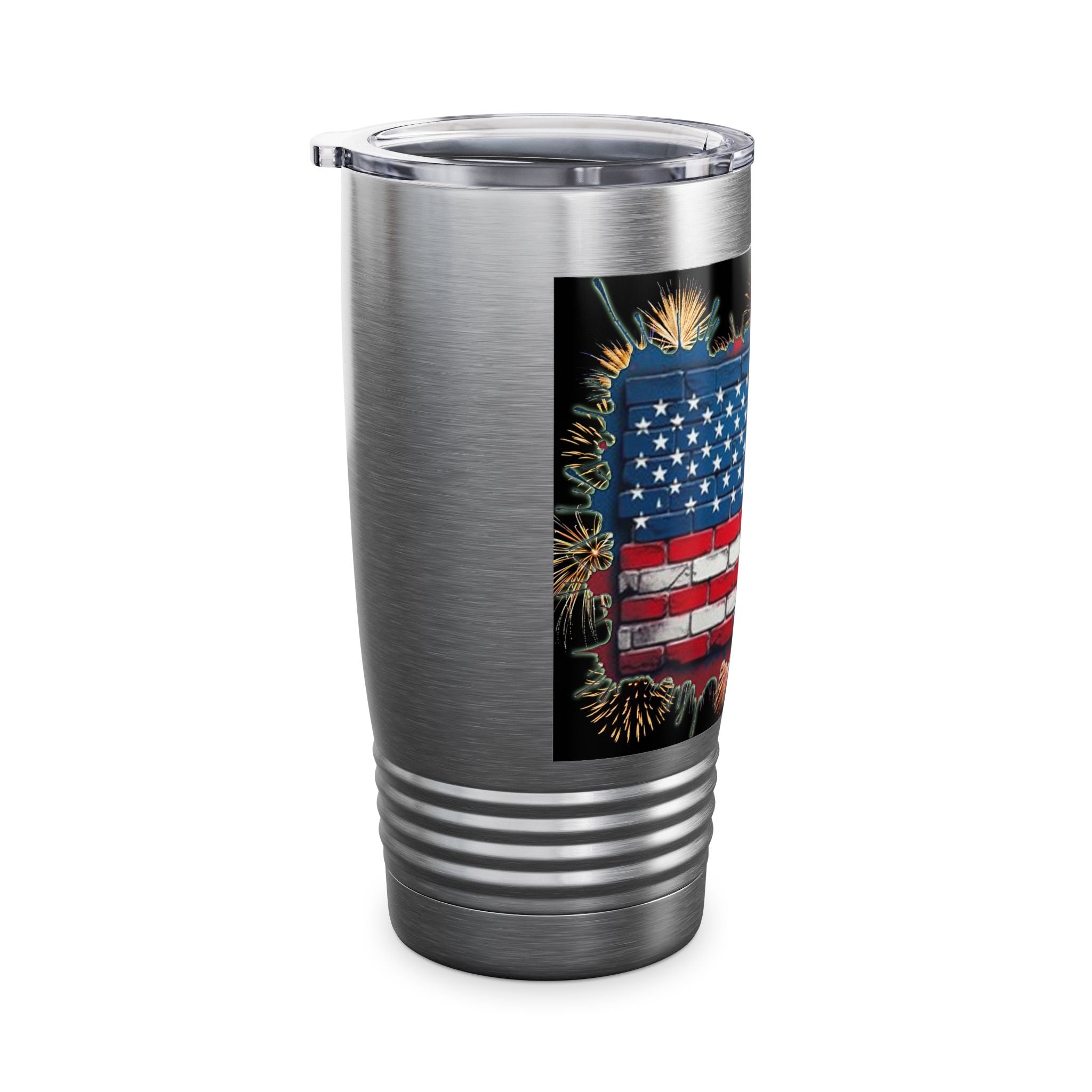 American Brick Flag /Insulated Tumbler 20oz
