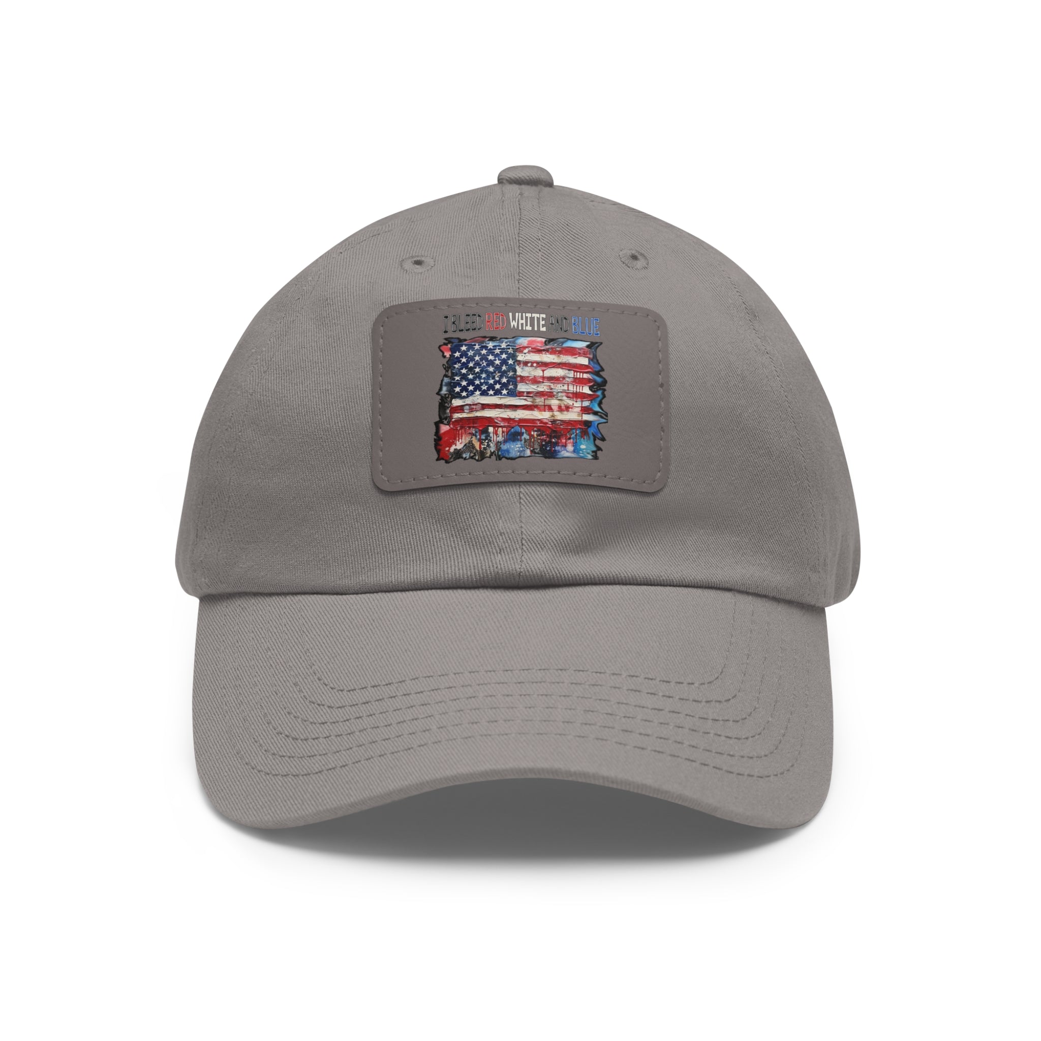 I Bleed Red White and Blue / Leather Patch