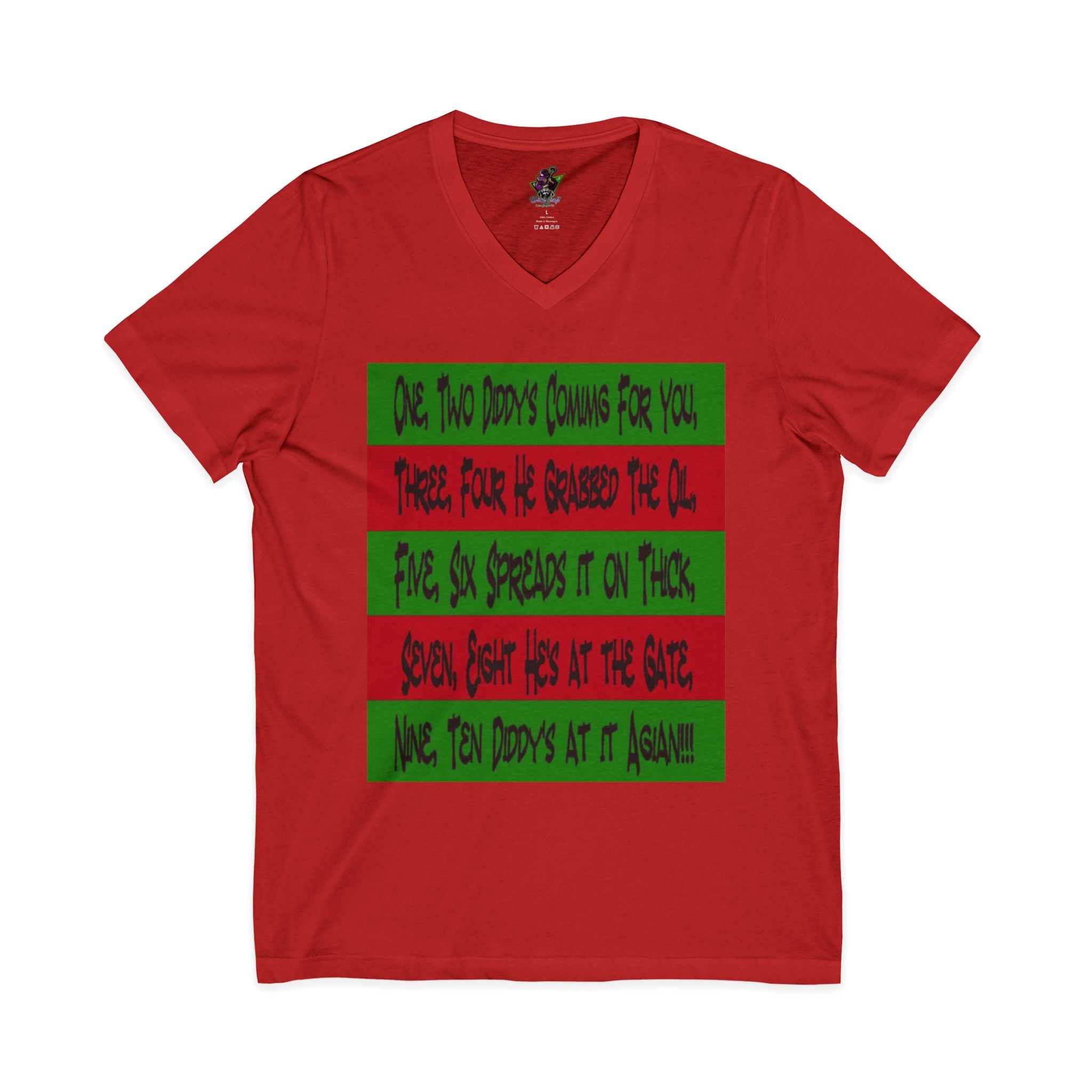 Diddy's Coming For You / V-Neck Tee