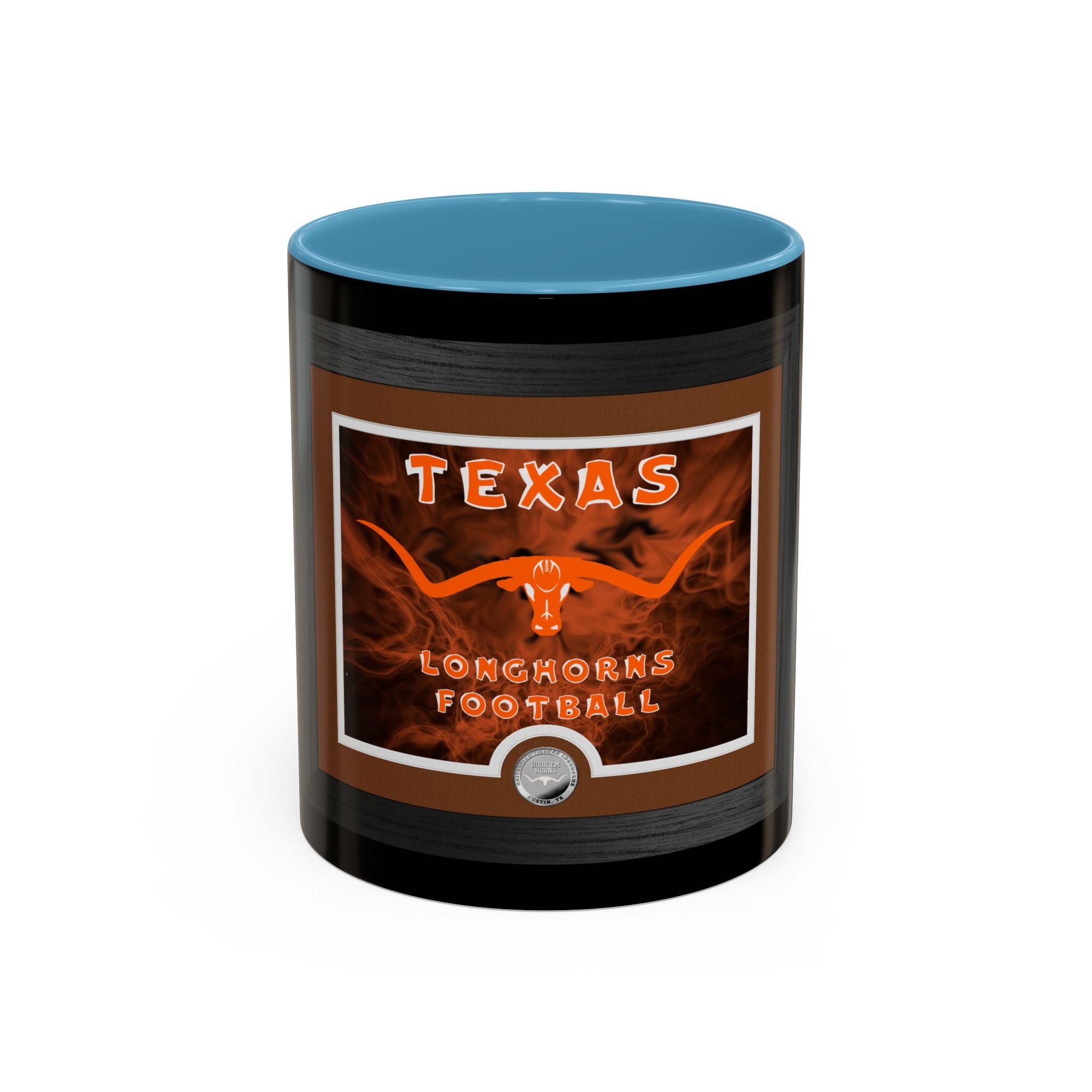 Texas Longhorns Framed / Accent Coffee Mug 11/15oz