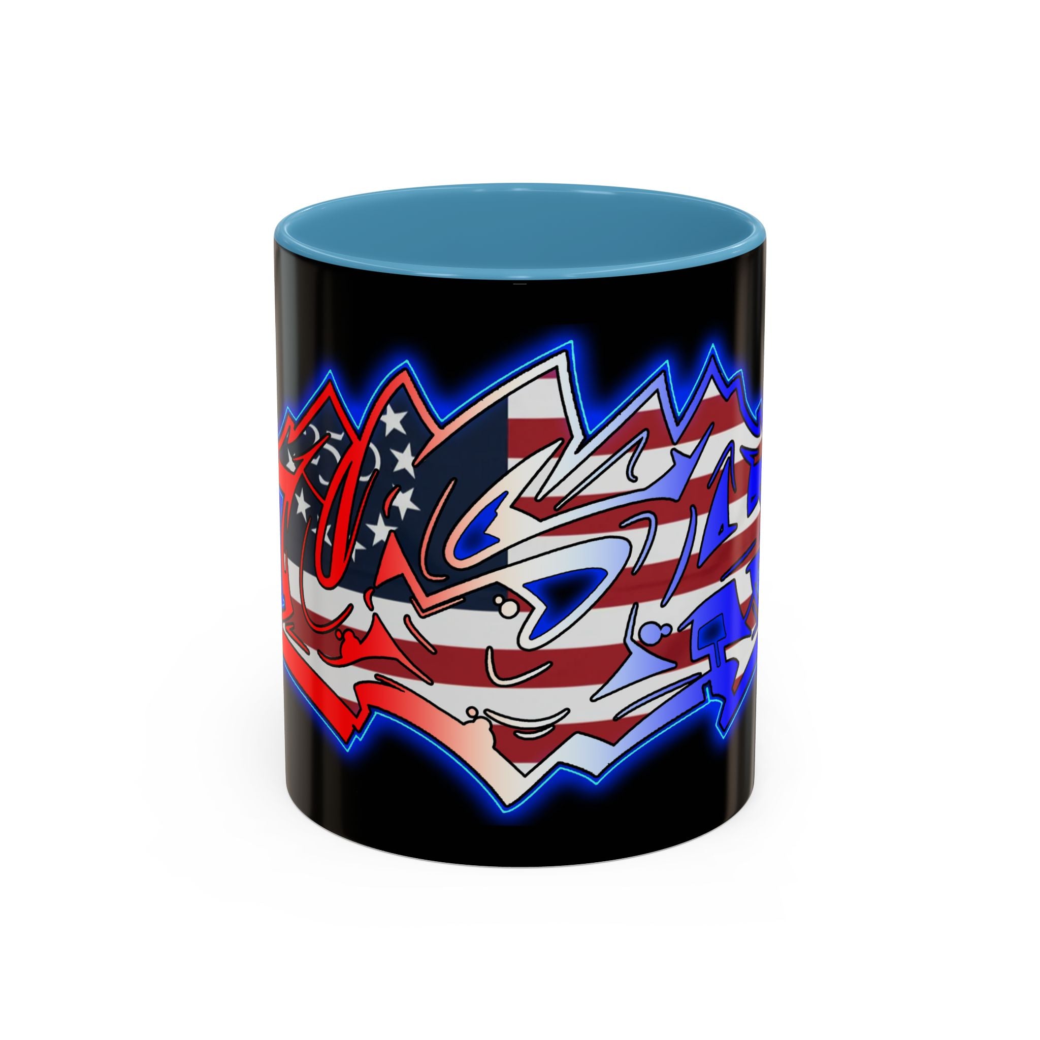 USA Graffiti / Accent Coffee Mug 11/15oz