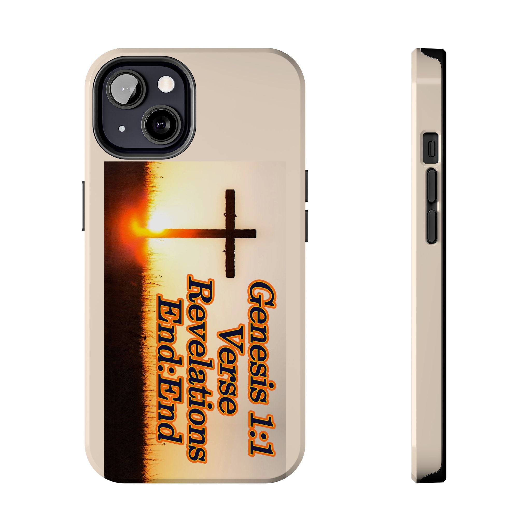 Genesis 1:1 Verse Revelations End:End / Tough Phone Case