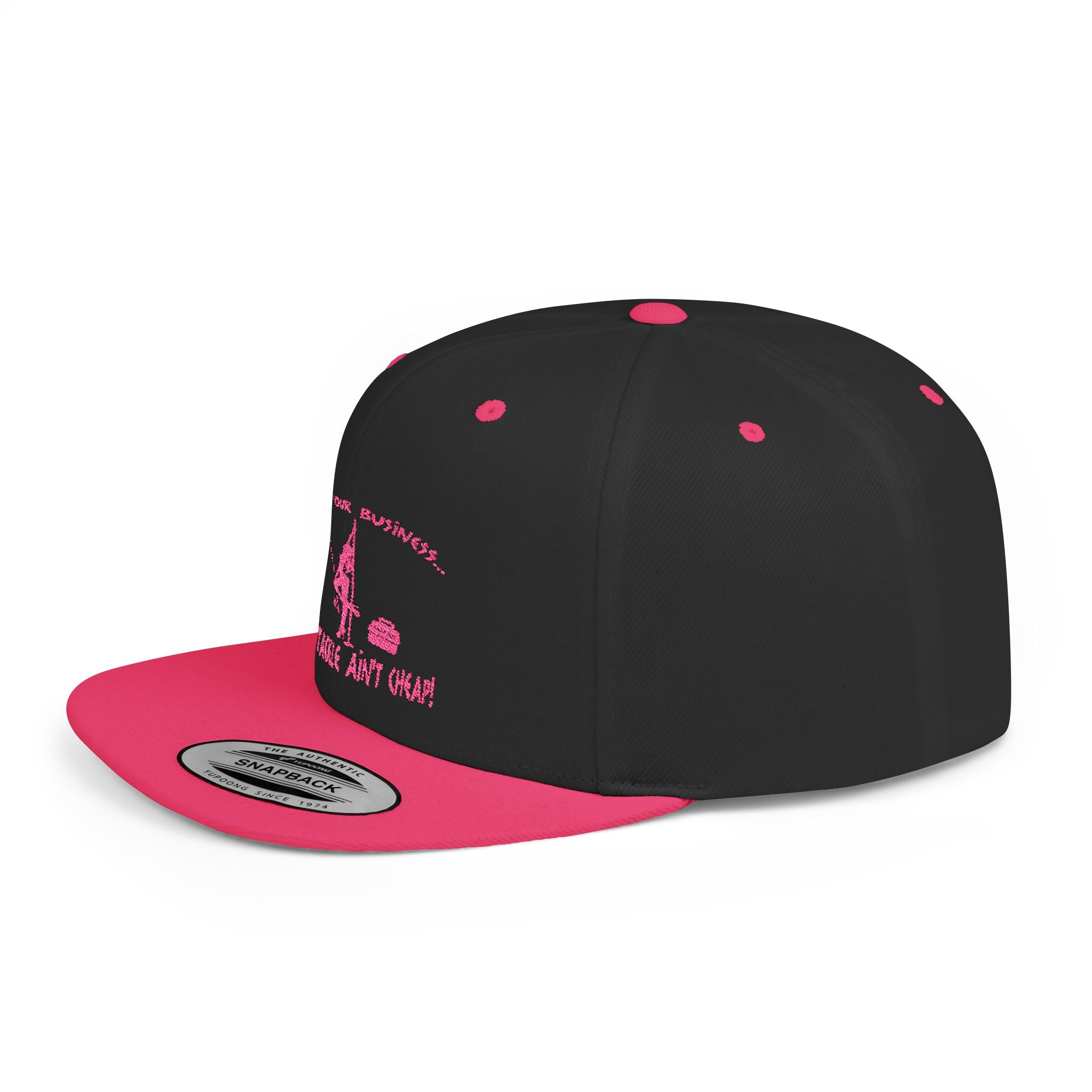 Mind Your Business Girl Stripper / Flat Bill Snapback
