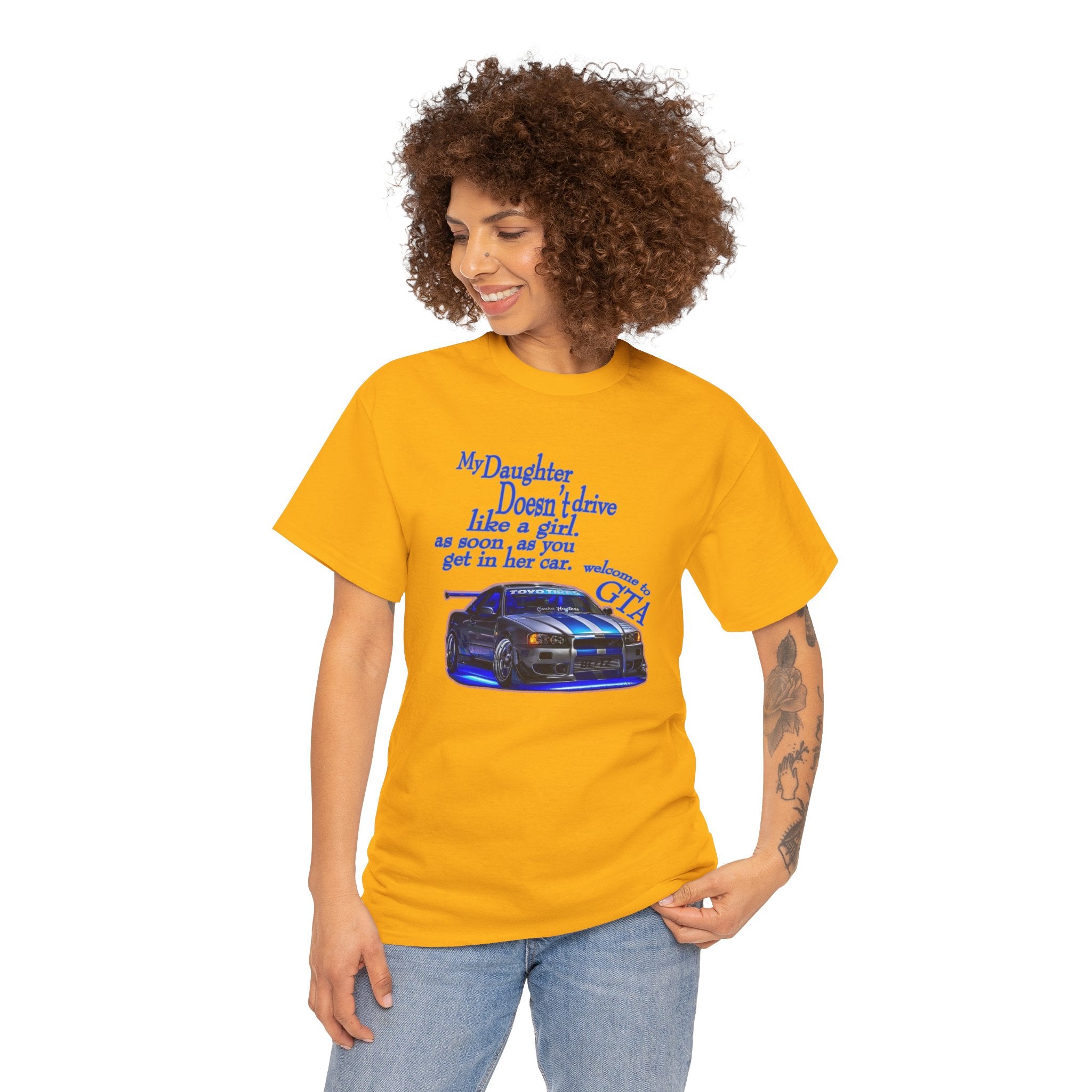 Daughter Doesn't Drives Blue