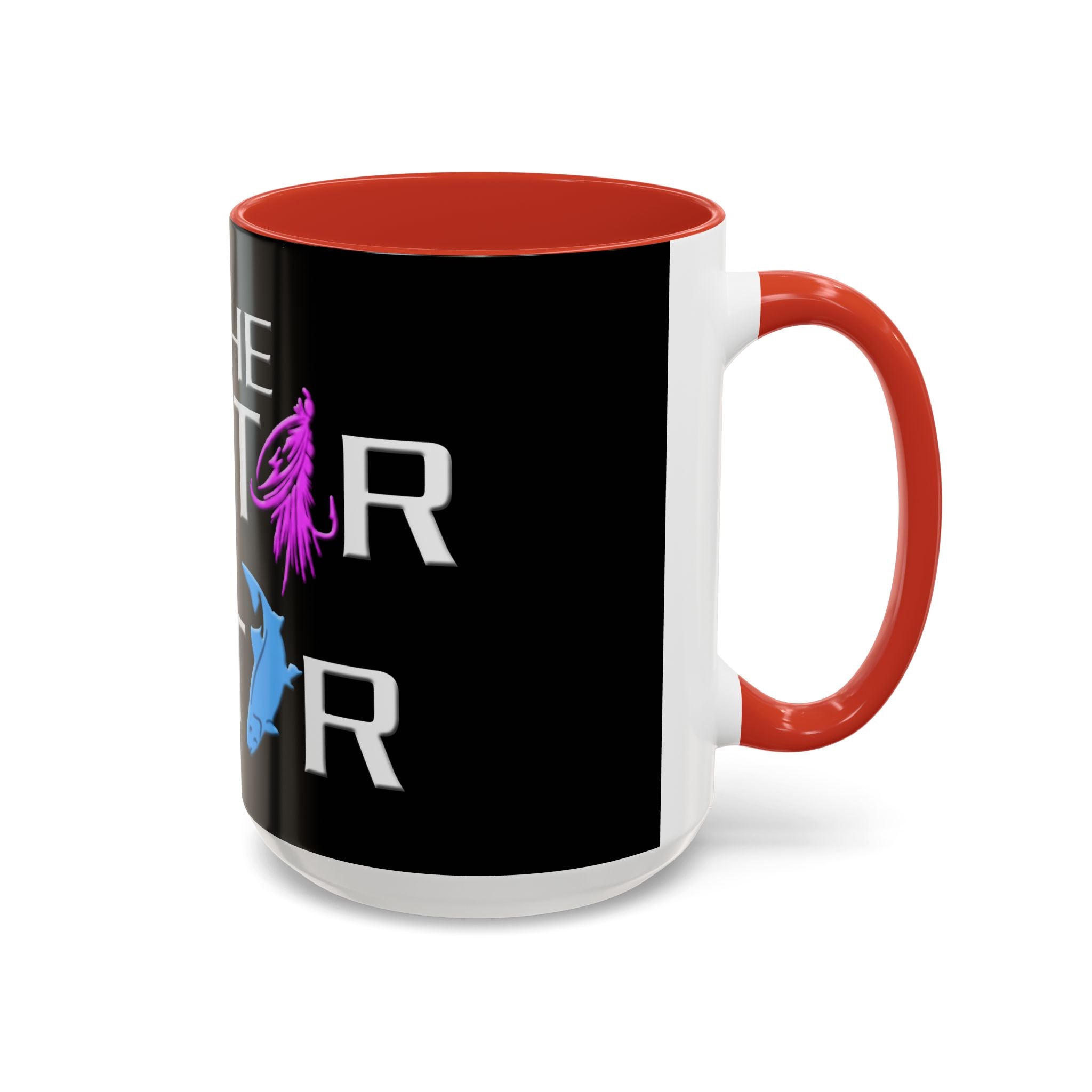 The Master Baiter / Accent Coffee Mug 20oz