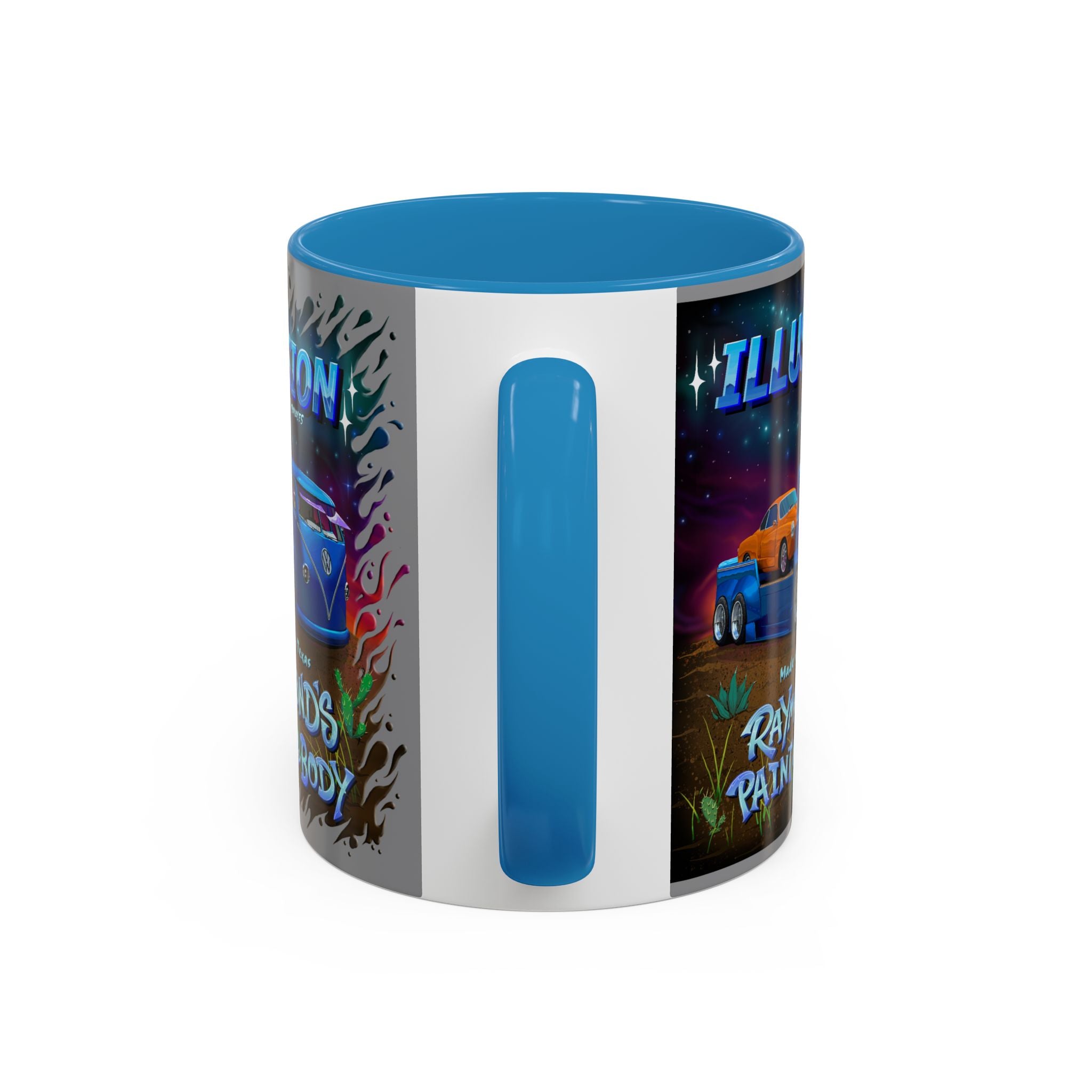 Raymond's Paint & Body Logo / Accent Coffee Mug 11/15oz