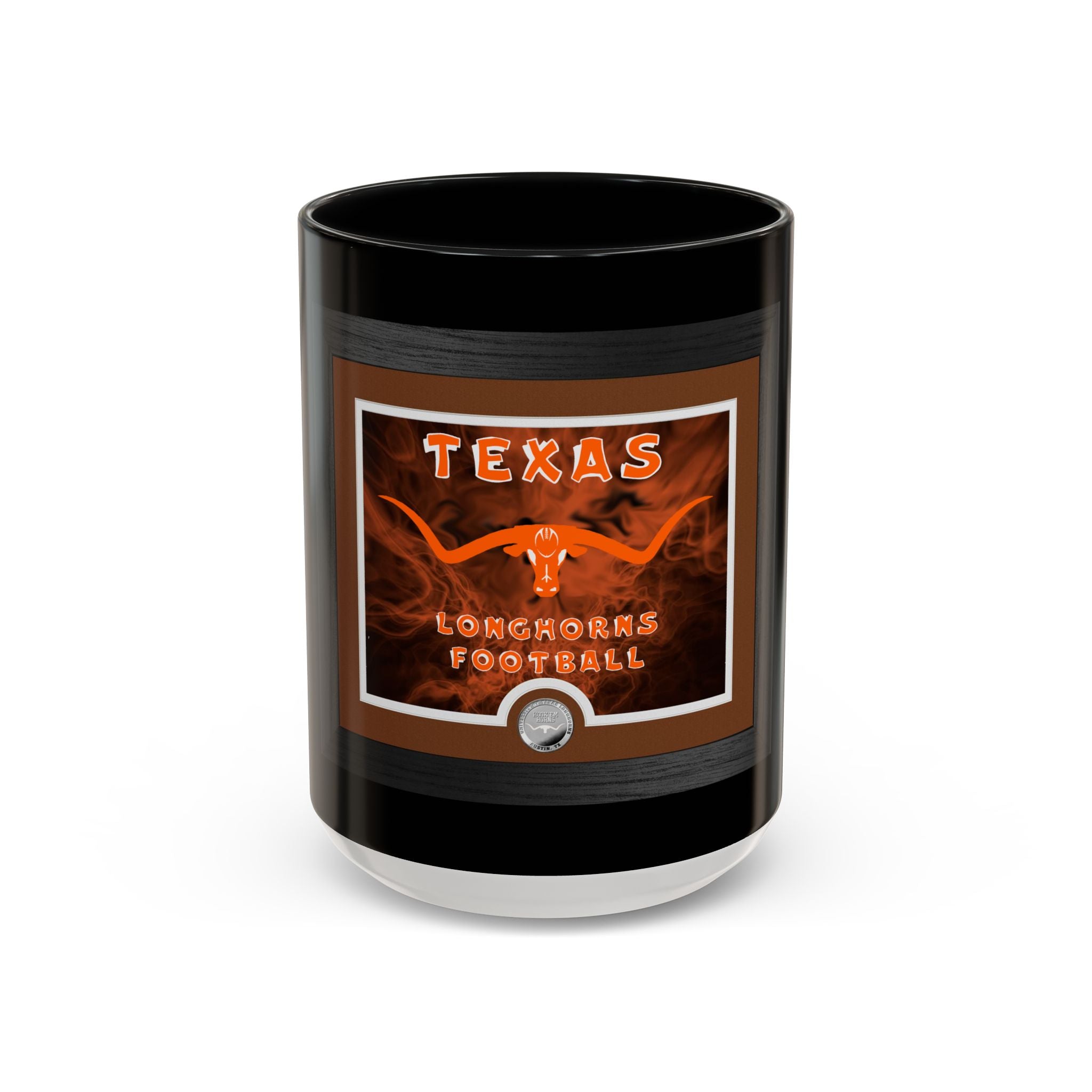 Texas Longhorns Framed / Accent Coffee Mug 11/15oz