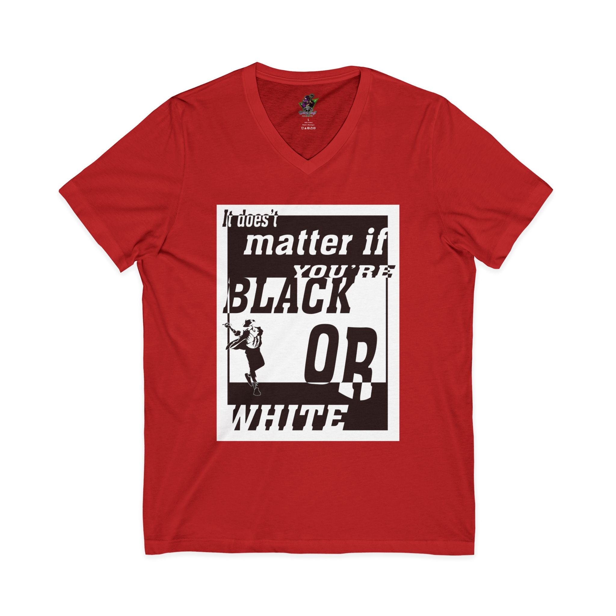 Black Or White / V-Neck Tee