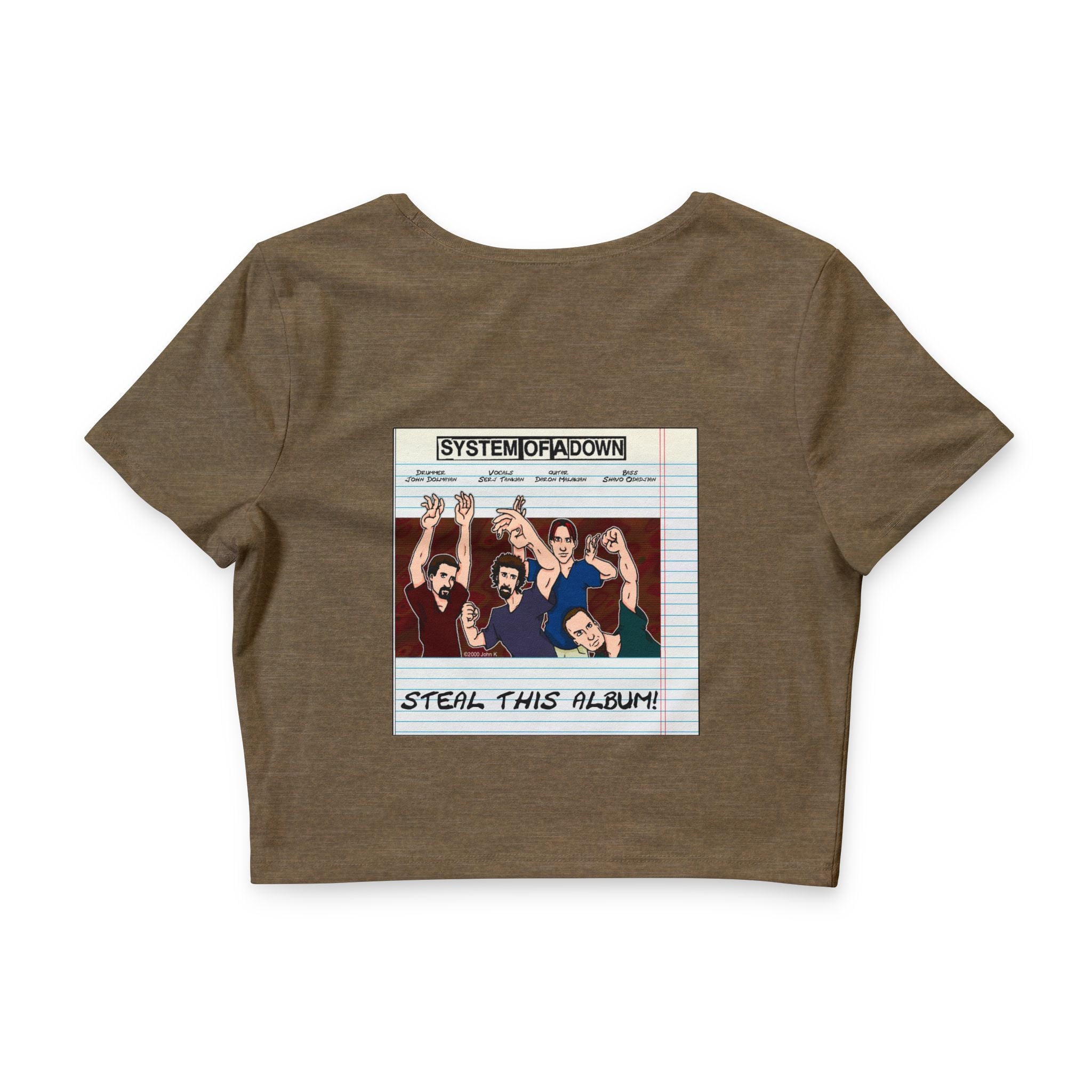 SOAD Steal This Album F&B / Crop Top