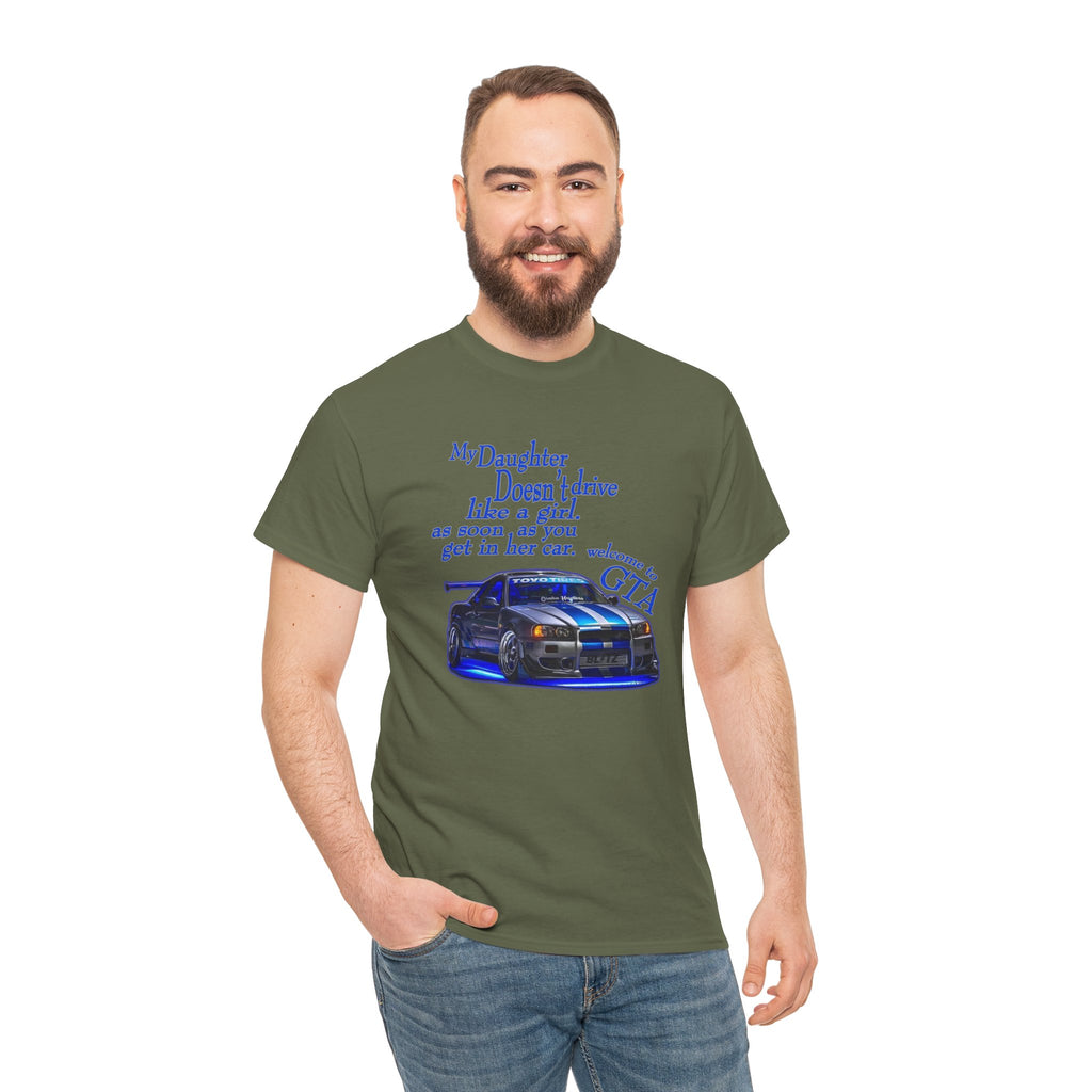Daughter Doesn't Drive Like A Girl Blue