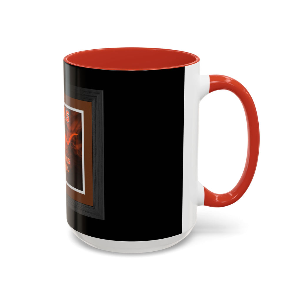 Texas Longhorns Framed / Accent Coffee Mug 11/15oz