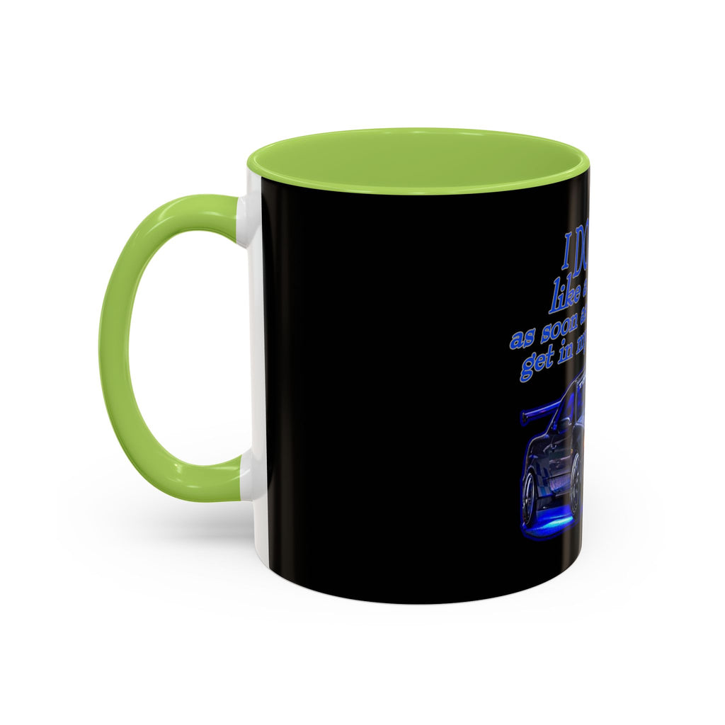 Don't Drive Like A Girl Blue / Accent Coffee Mug 11/15oz
