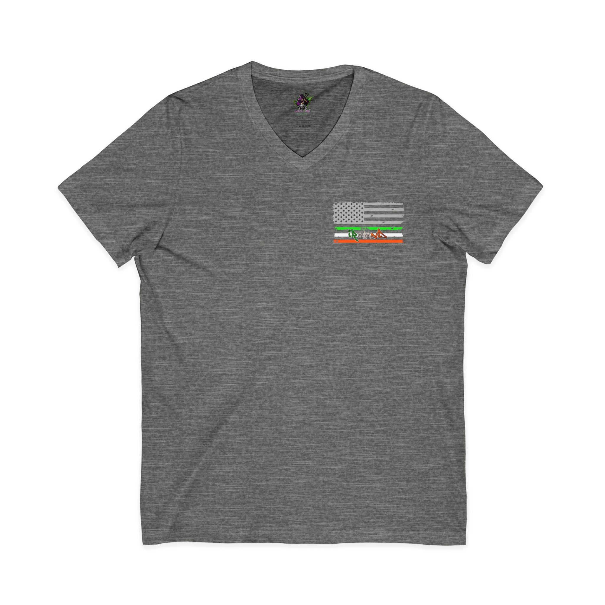 American / Ireland Flag  F&B / V-Neck Tee