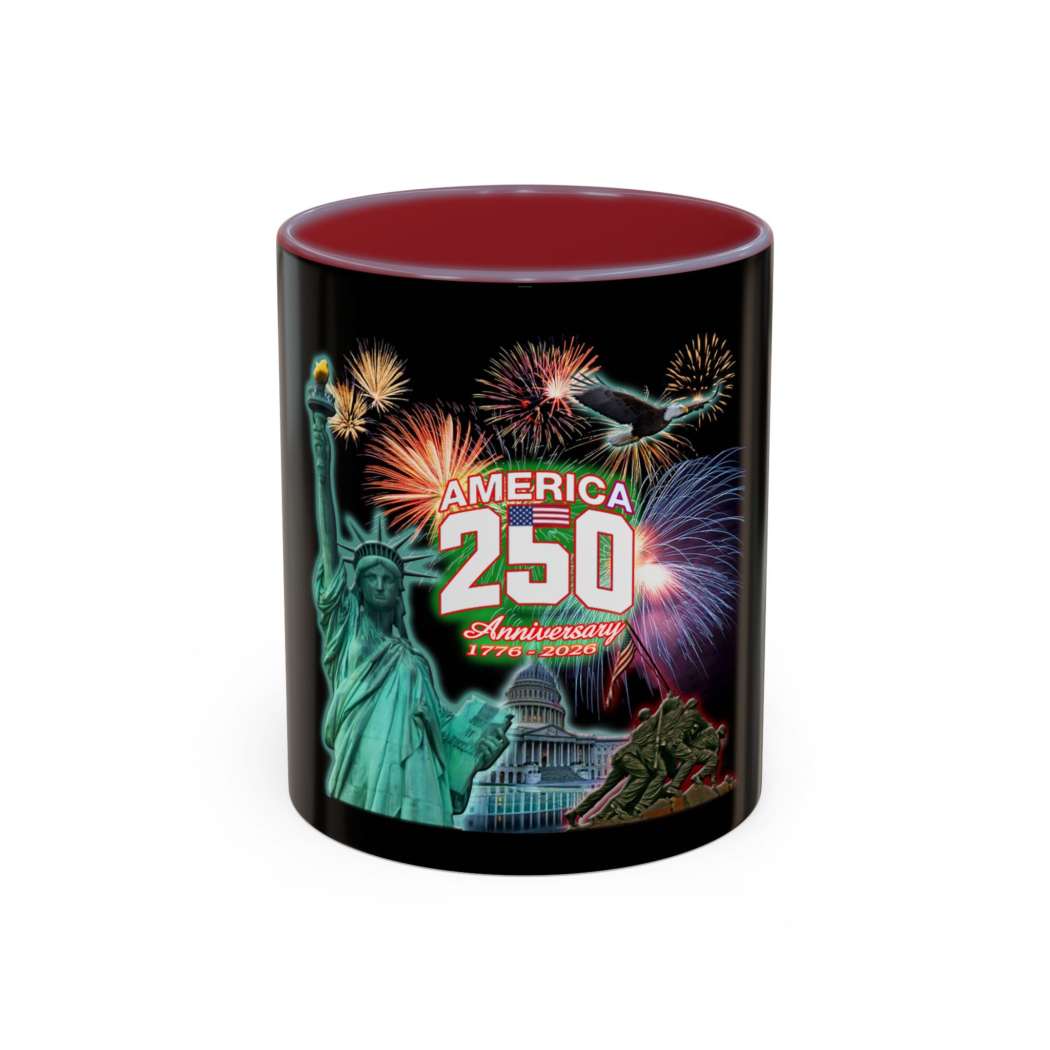 Statue of Liberty 250th / Accent Coffee Mug 11/15oz