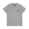 2/3 Evil Gothic Purple Script / V-Neck Tee