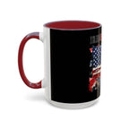 I Bleed Red White and Blue / Accent Coffee Mug 11/15 oz