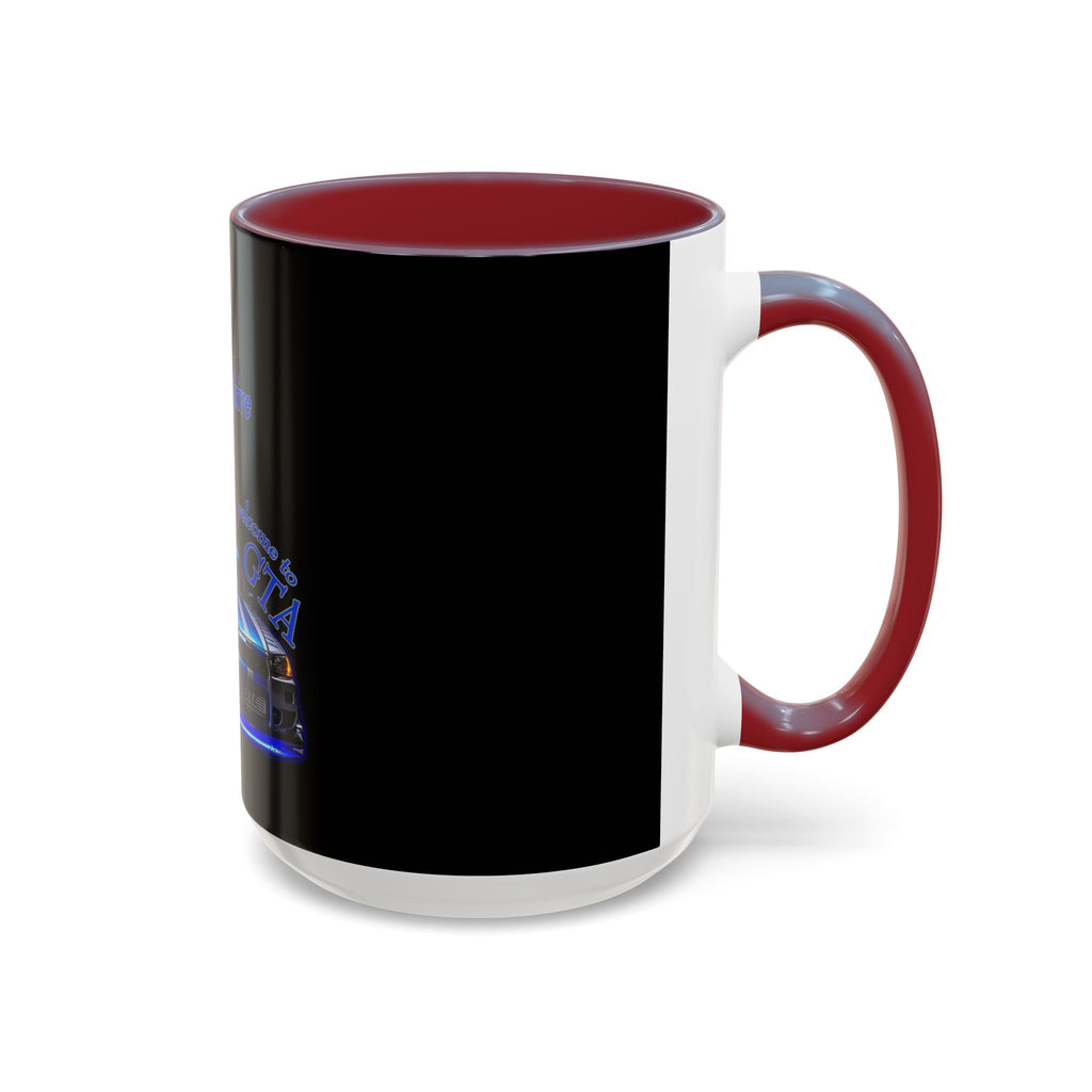 Daughter Doesn't Drive Like A Girl Blue / Accent Coffee Mug 11/15oz
