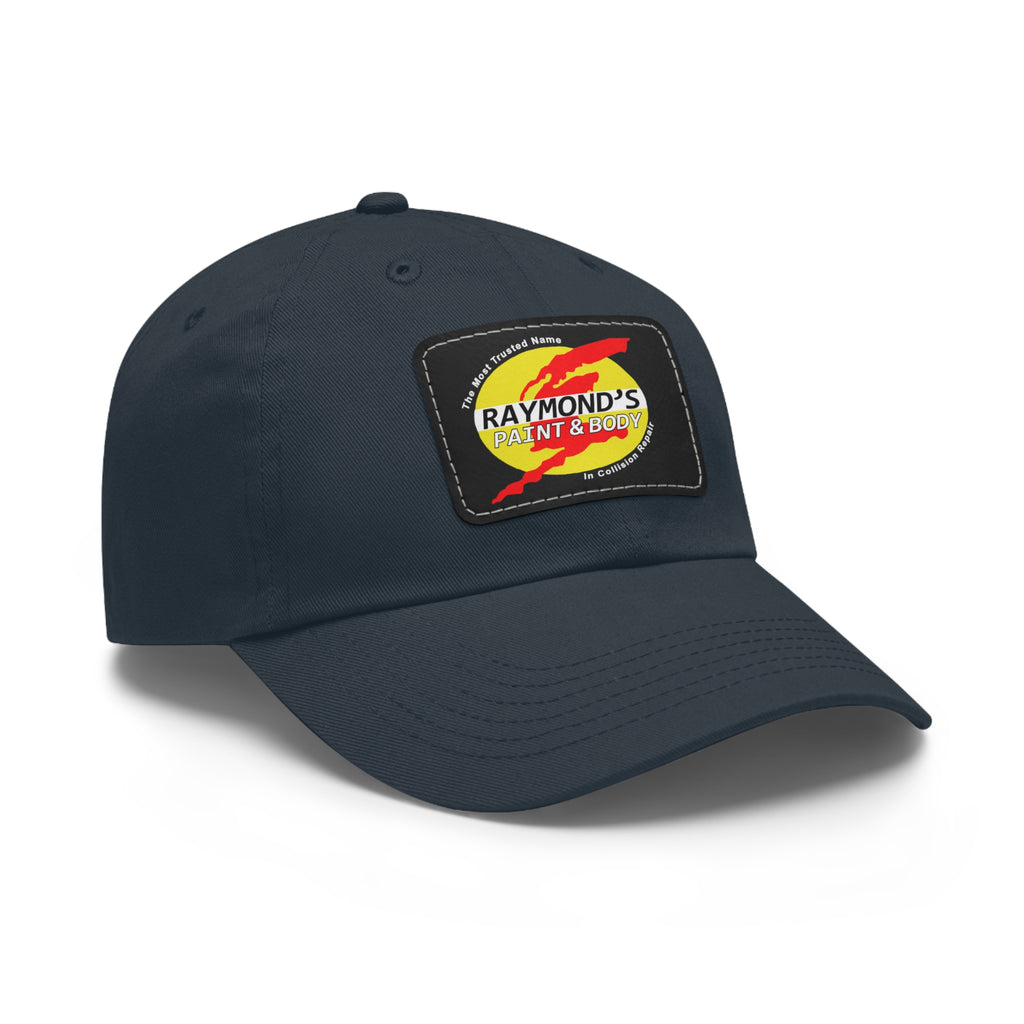 Raymond's Paint & Body Logo / Leather Patch Hat