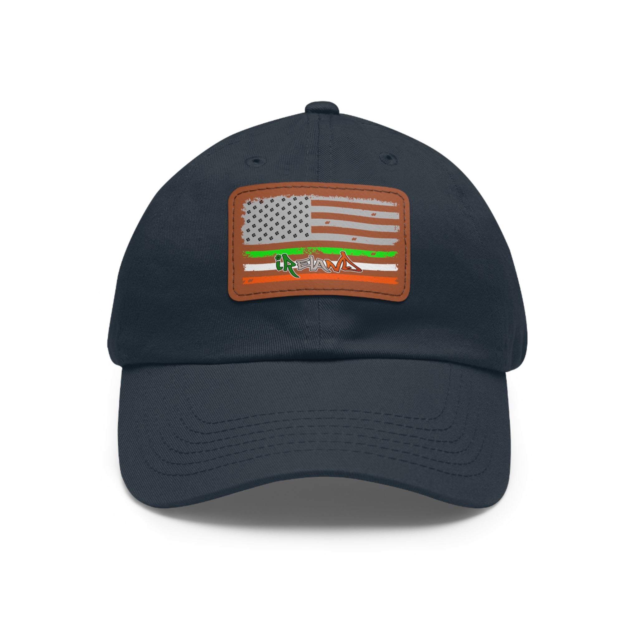 American/Ireland Flag / Leather Patch