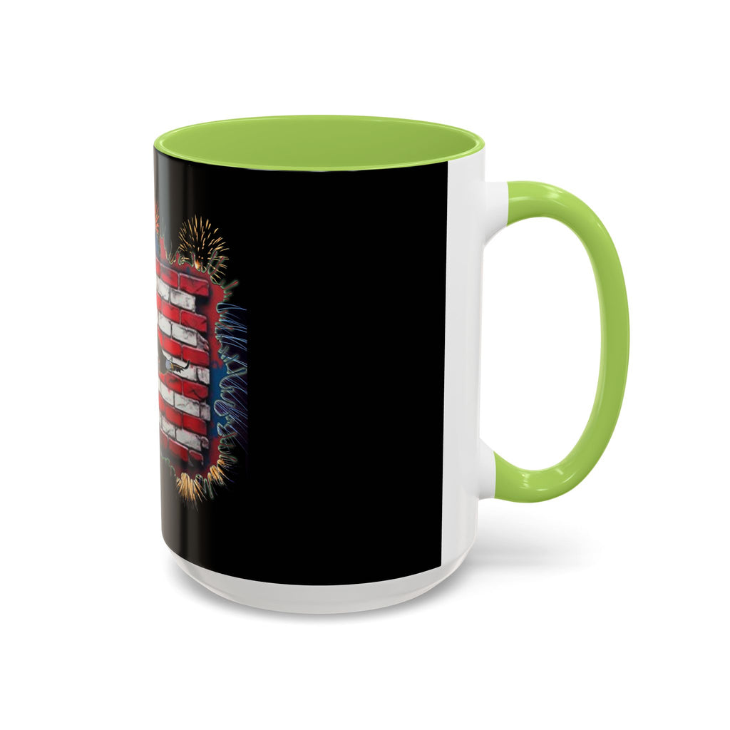 American Brick Flag / Accent Coffee Mug 11/15oz