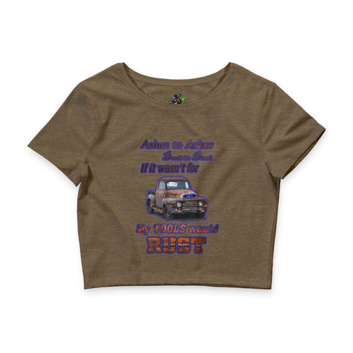 Ashes to Ashes Dust to Dust / Crop Top