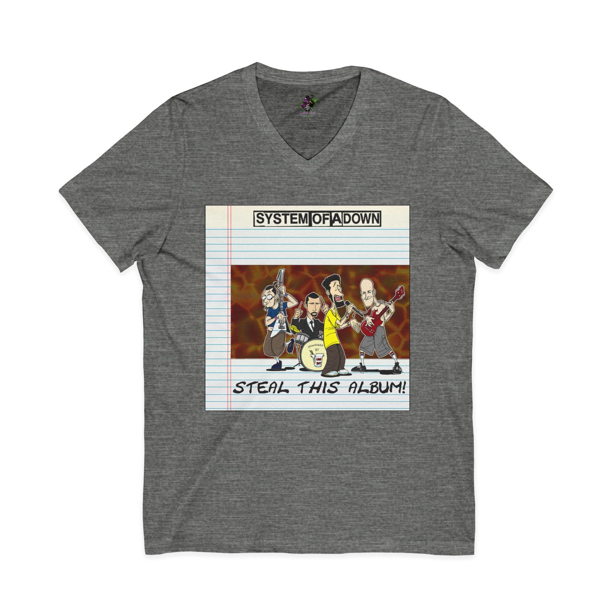 SOAD Steal This Album F&B / V Neck Tee