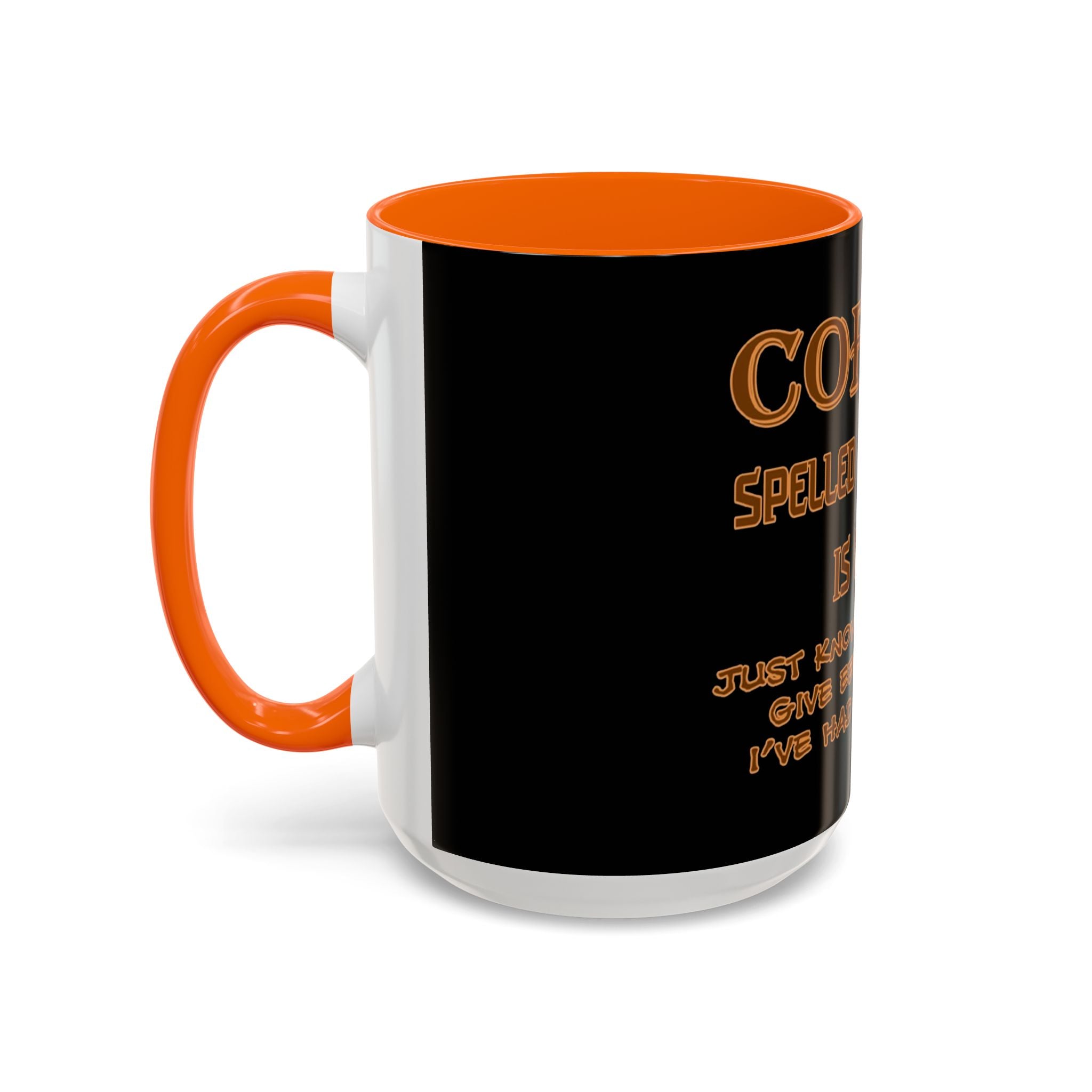 Coffee Spelled Backwards Is EEFFOC / Accent Coffee Mug 11/15oz