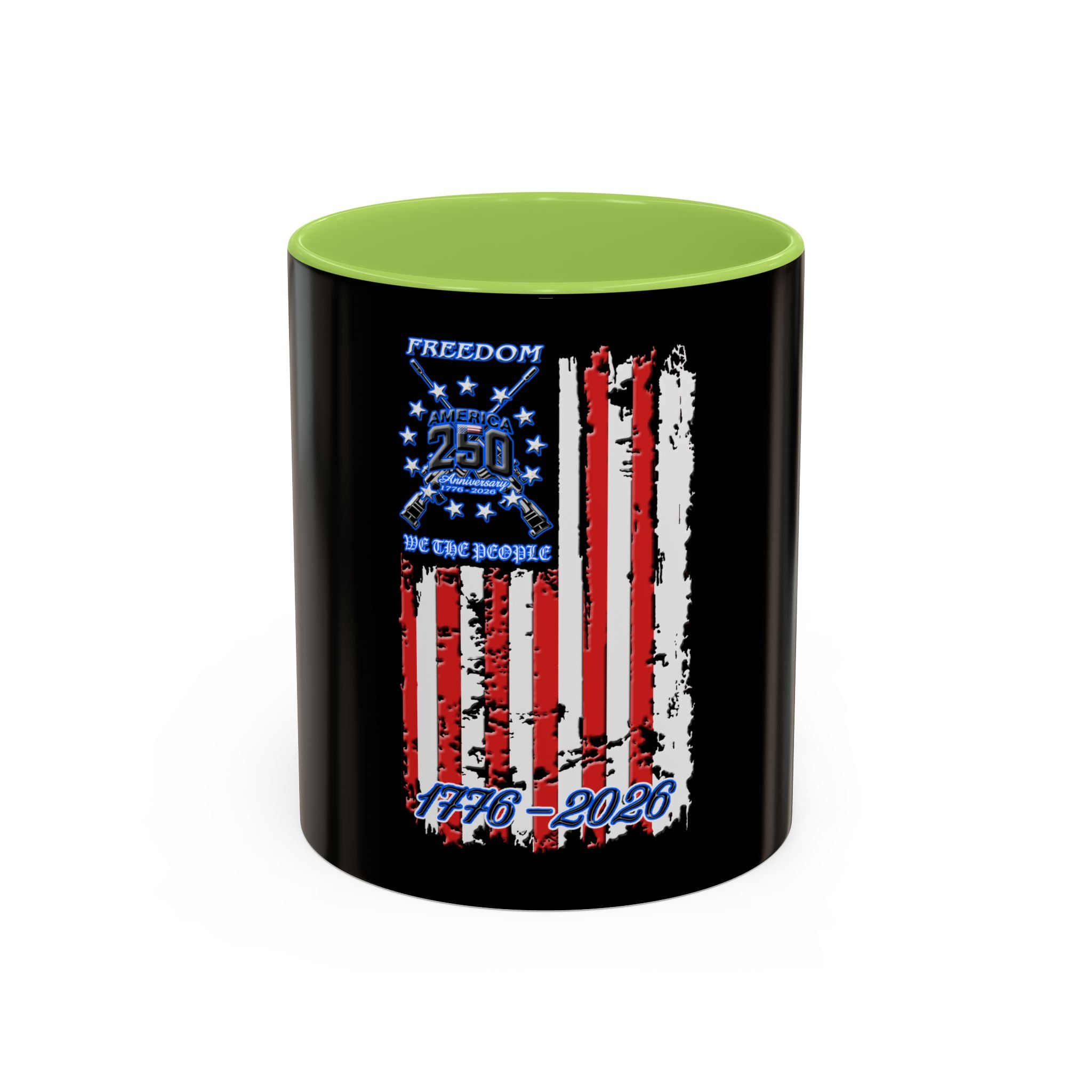 250th Anniversary Flag / Accent Coffee Mug 11/15oz