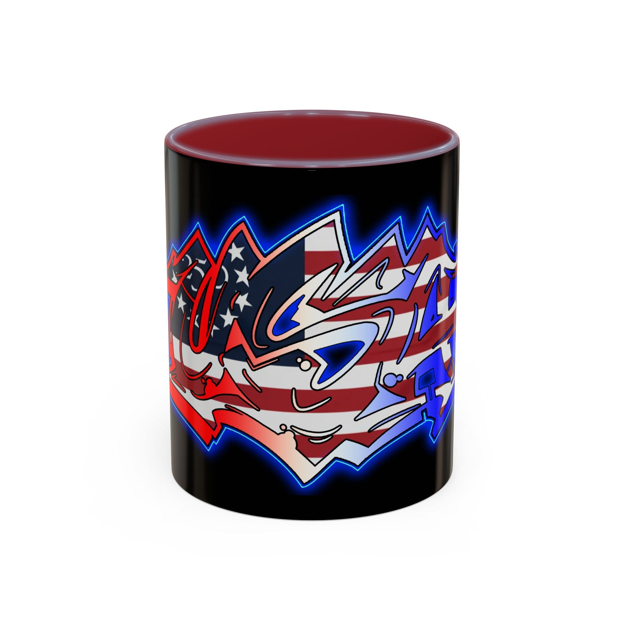 USA Graffiti / Accent Coffee Mug 11/15oz