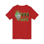 2/3 Evil Punk Skull / V-Neck Shirt