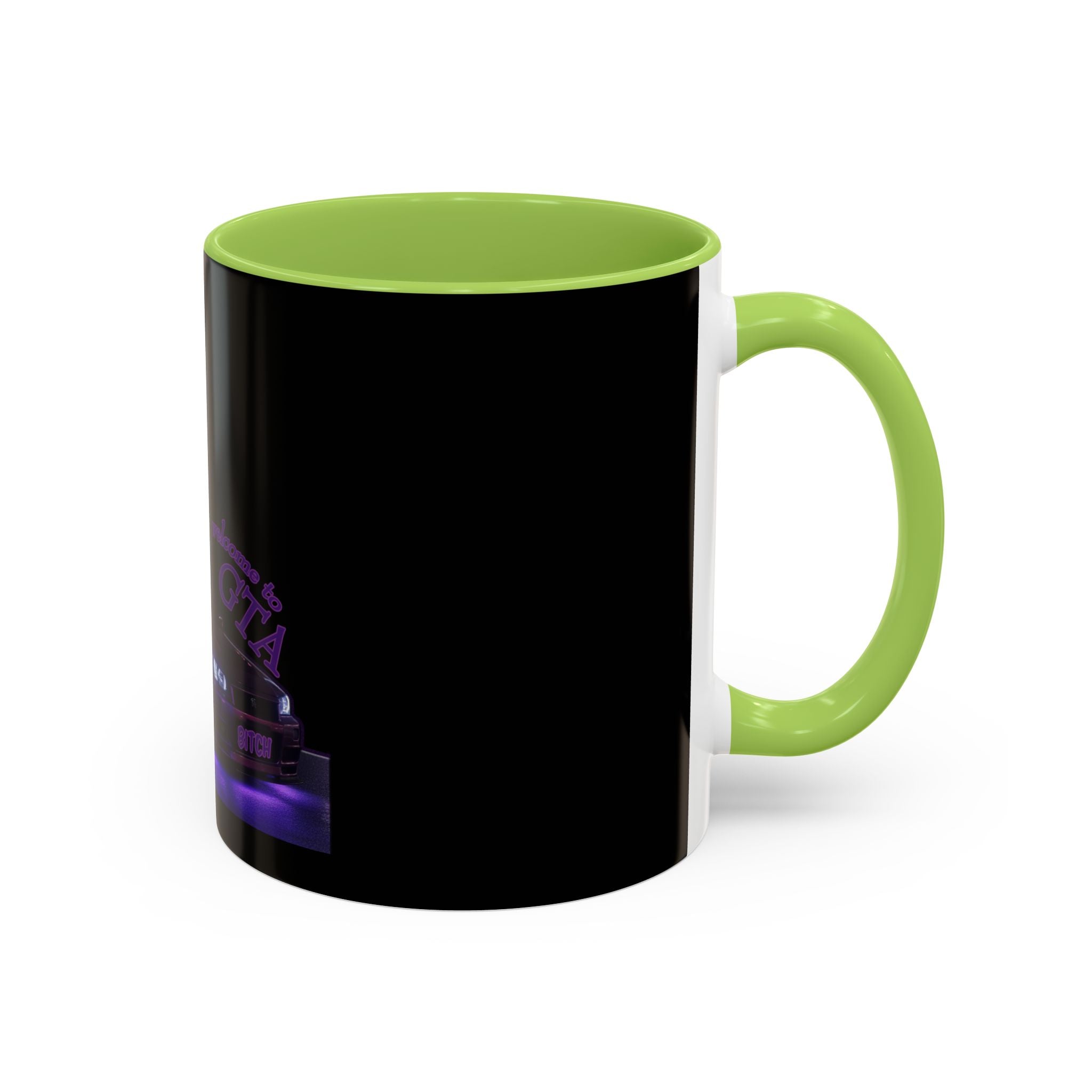 Daughter Doesn't Drive Like A Girl Purple / Accent Coffee Mug 11/15oz