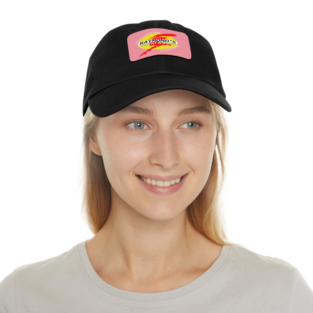 Raymond's Paint & Body Logo / Leather Patch Hat