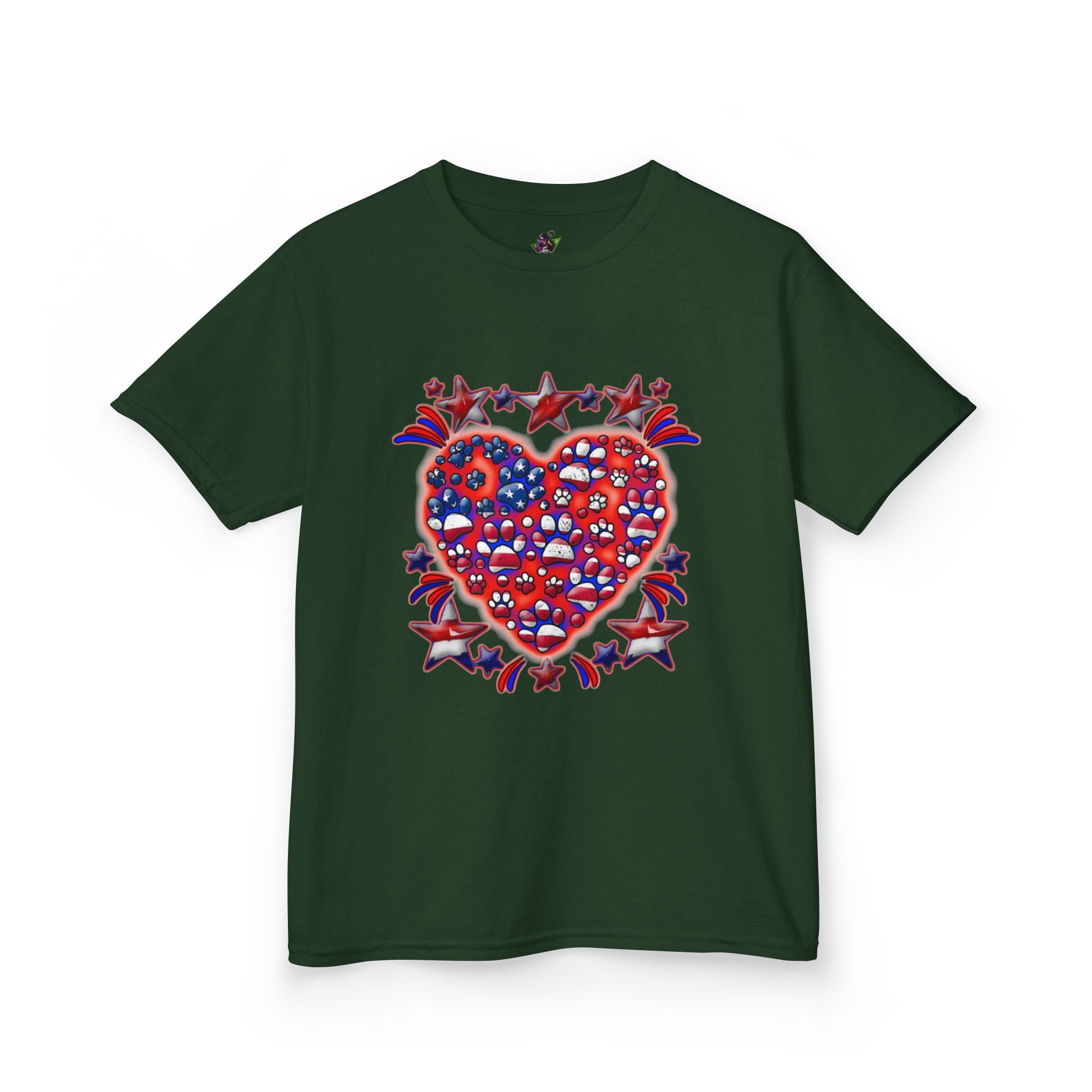 Patriotic Dog Heart / Youth
