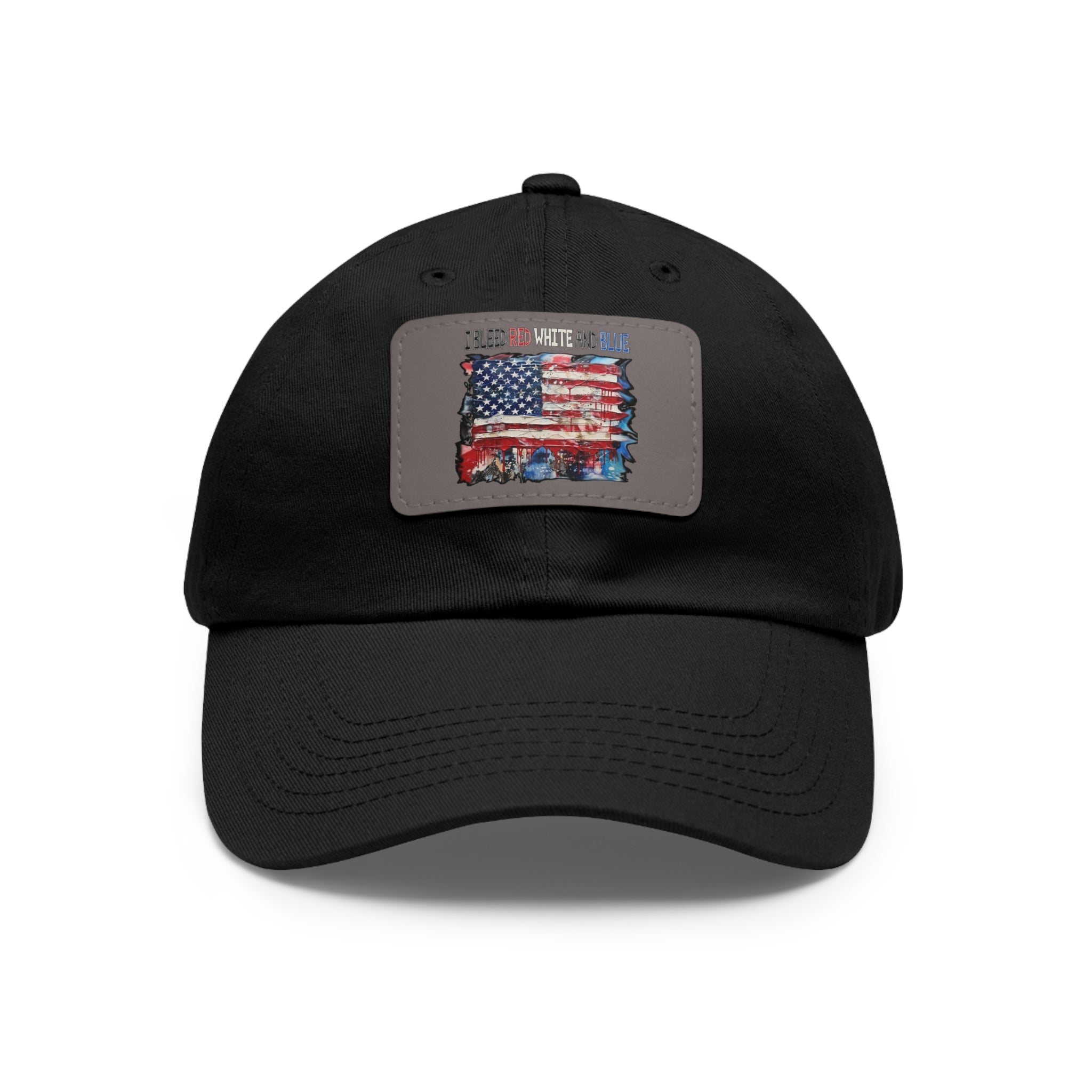 I Bleed Red White and Blue / Leather Patch