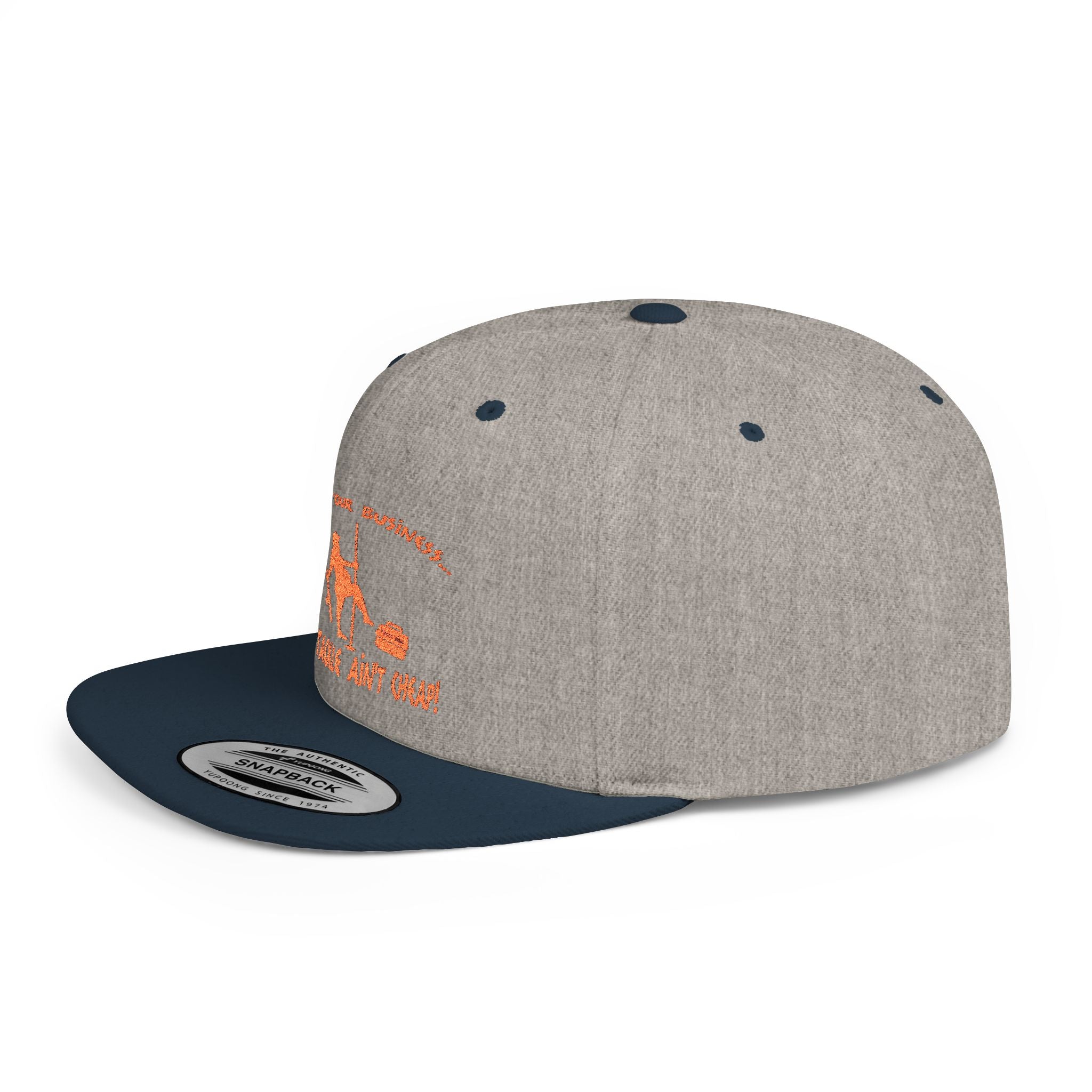 Mind Your Business Guy Stripper/ Flat Bill Snapback