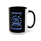 250 Anniversary Freedom 1776–2026 / Accent Coffee Mug 11/15oz