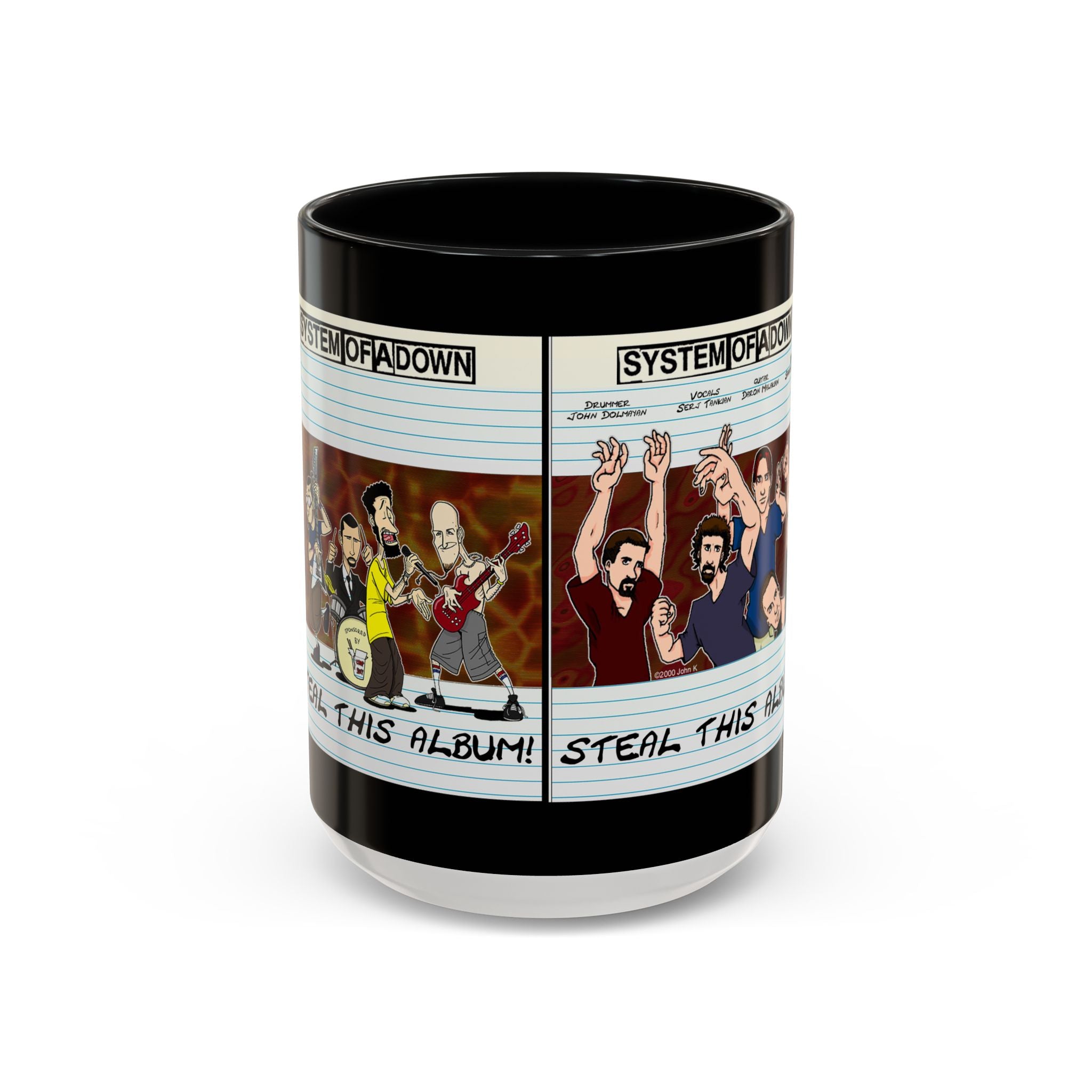 SOAD Steal This Album F&B / Accent Coffee Mug 11/15oz