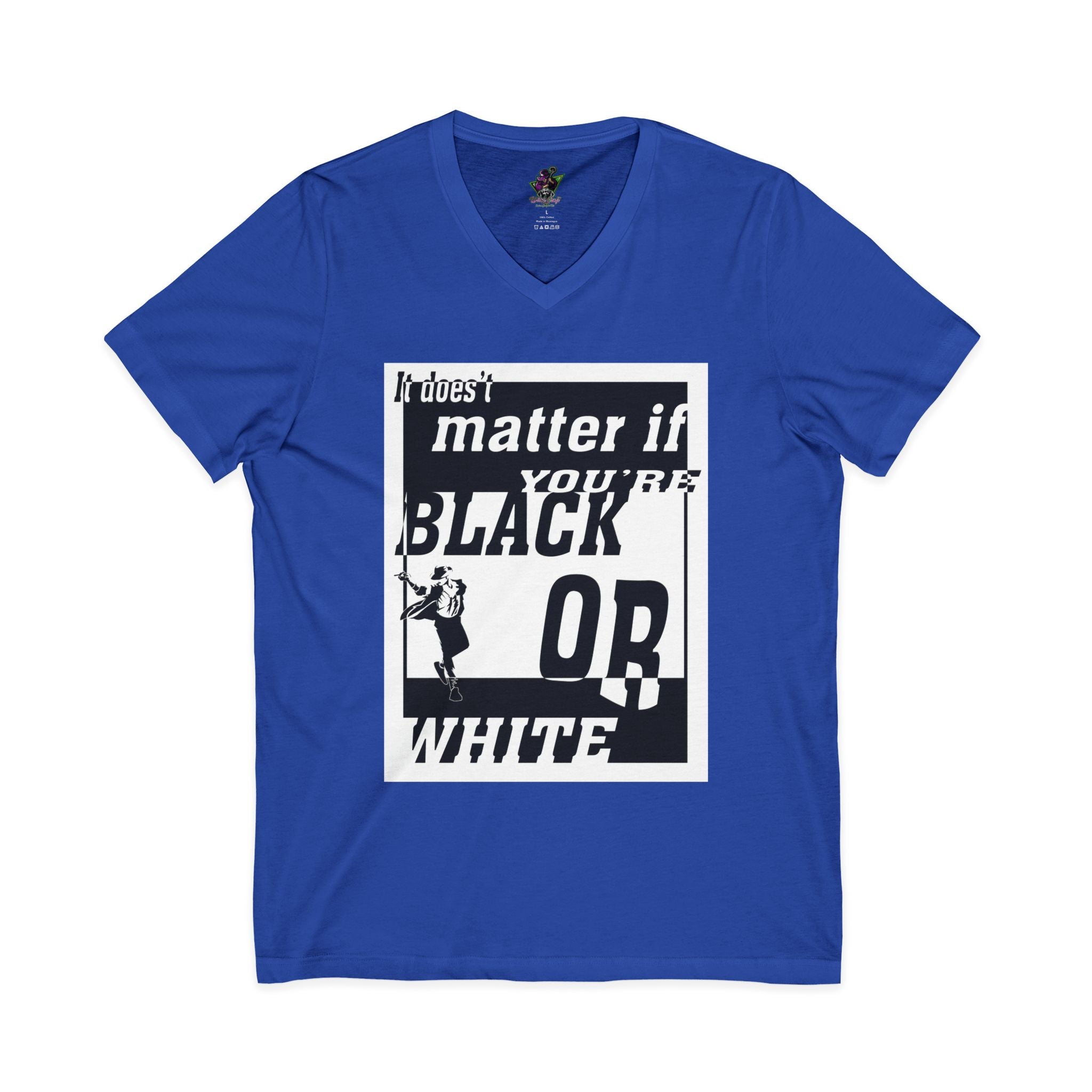 Black Or White / V-Neck Tee