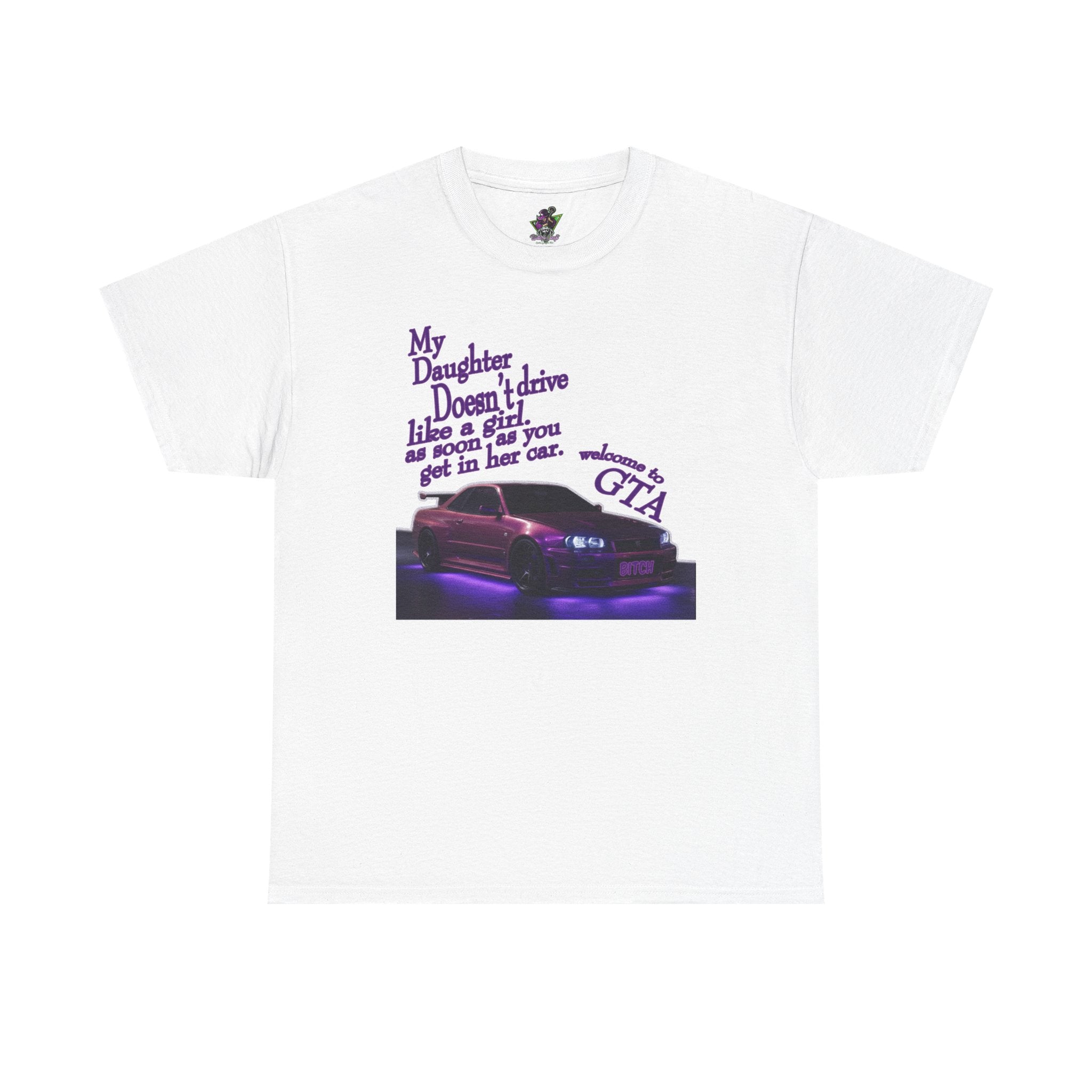 Daughter Doesn't Drive Like A Girl Purple