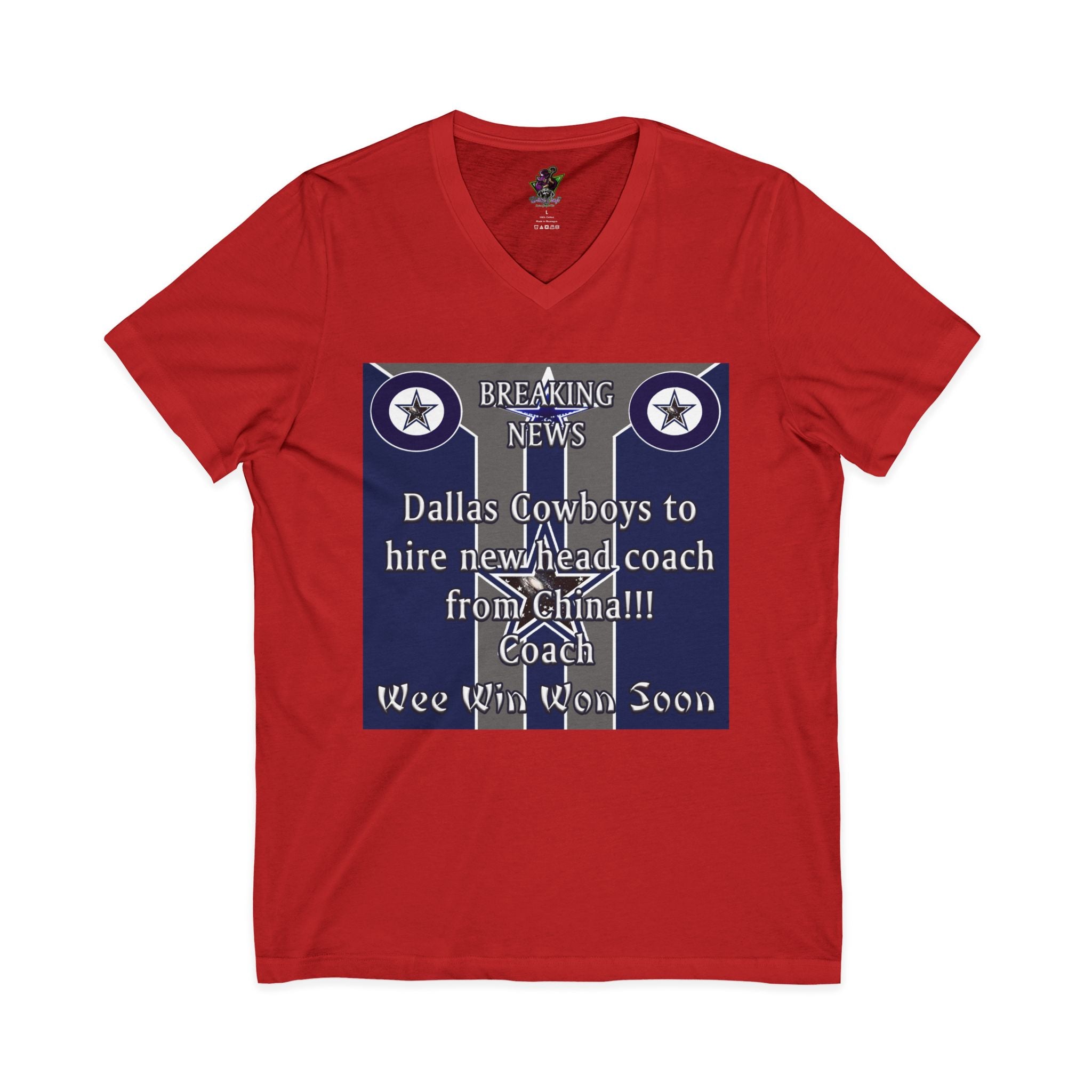 Wee Win Won Soon / V-Neck Tee