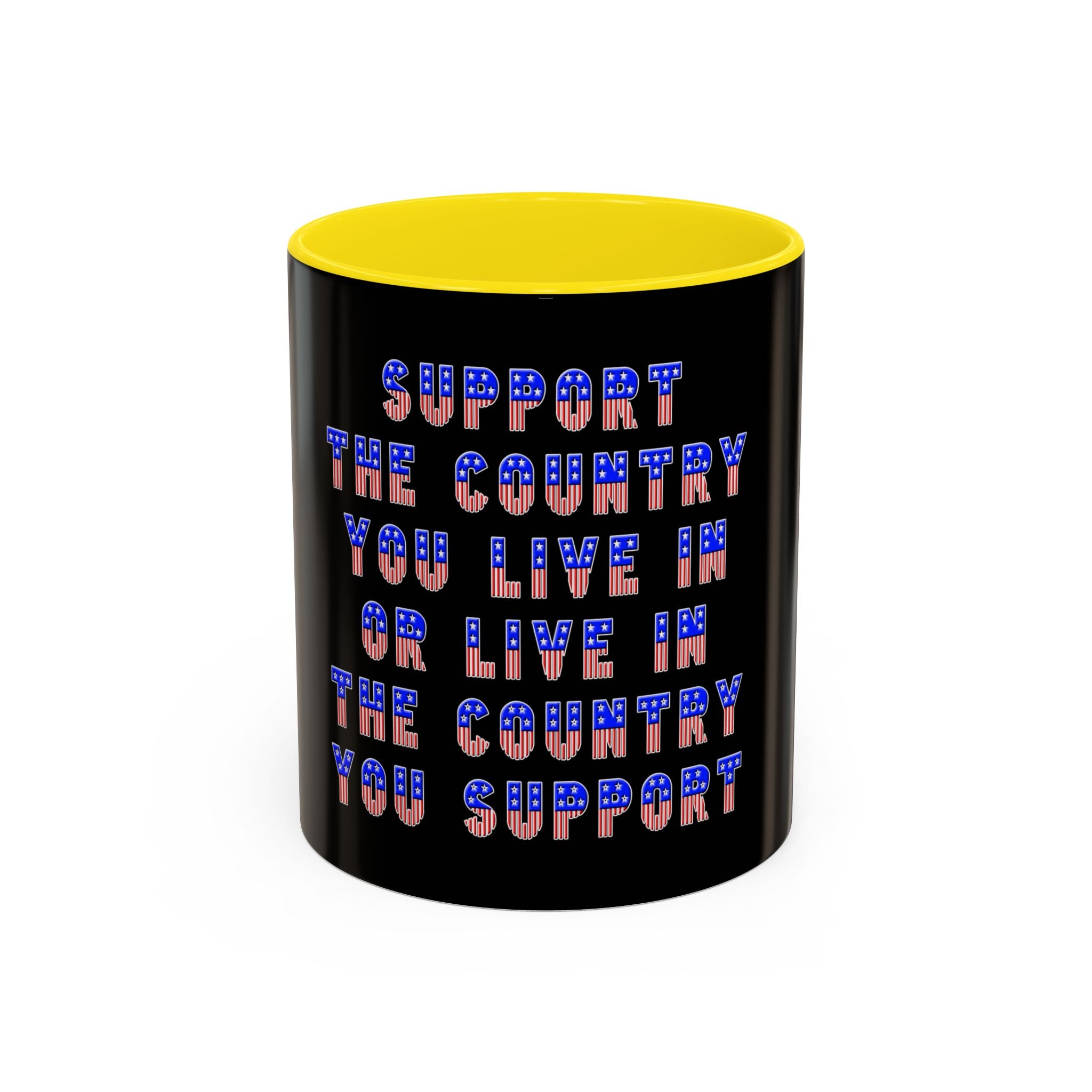 Support the Country / Accent Coffee Mug 11/15oz