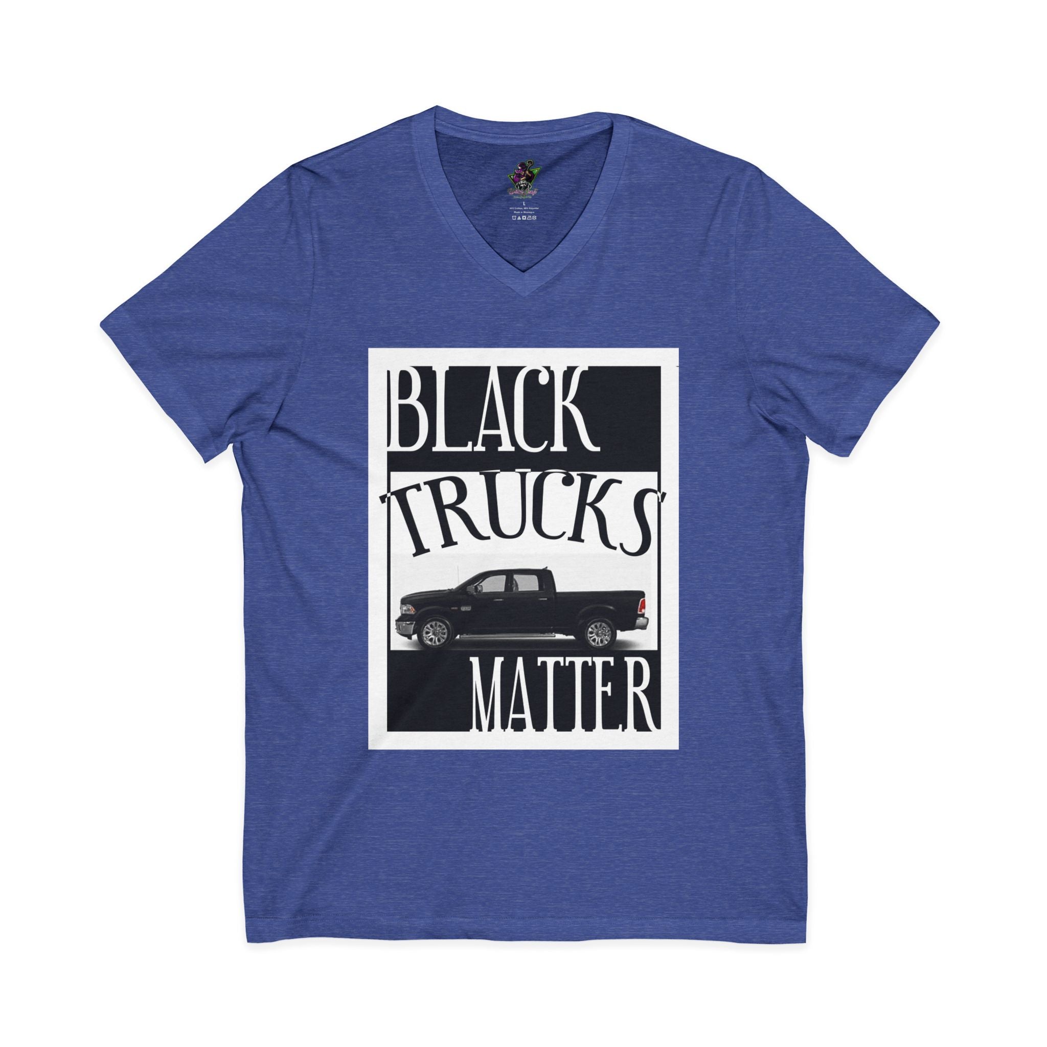 Black Trucks Matter / V-Neck Tee
