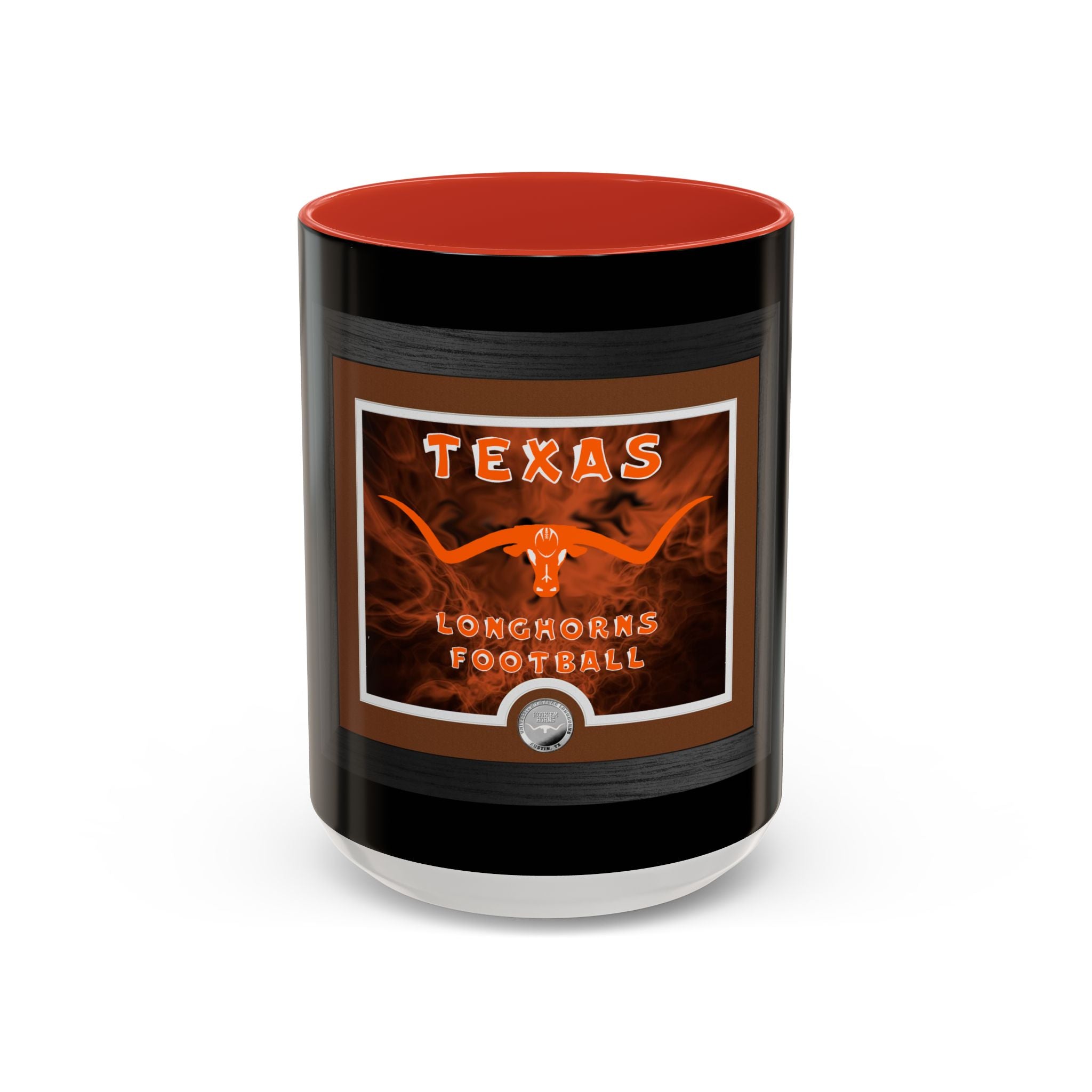 Texas Longhorns Framed / Accent Coffee Mug 11/15oz