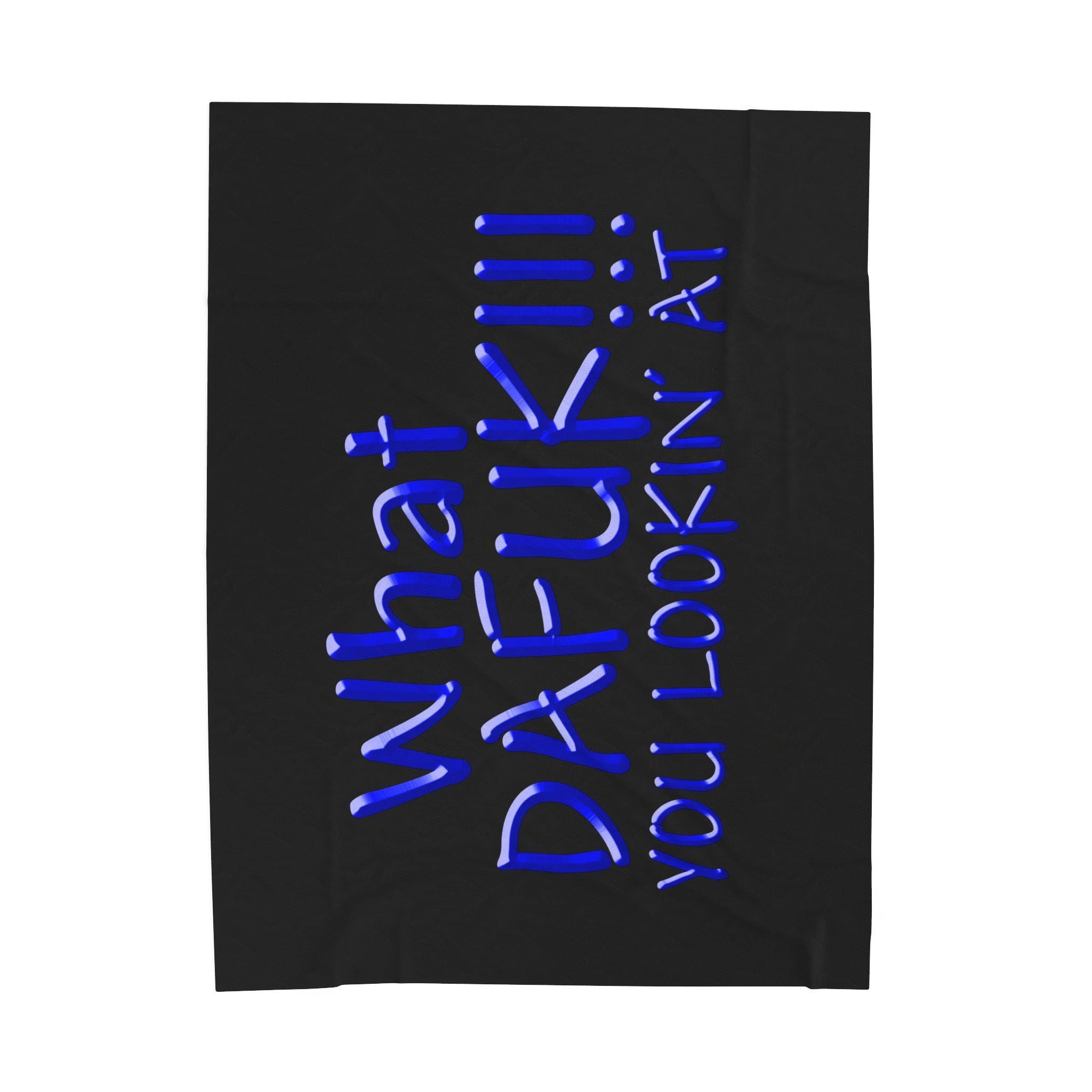What DAFUK / Velveteen Plush Blanket