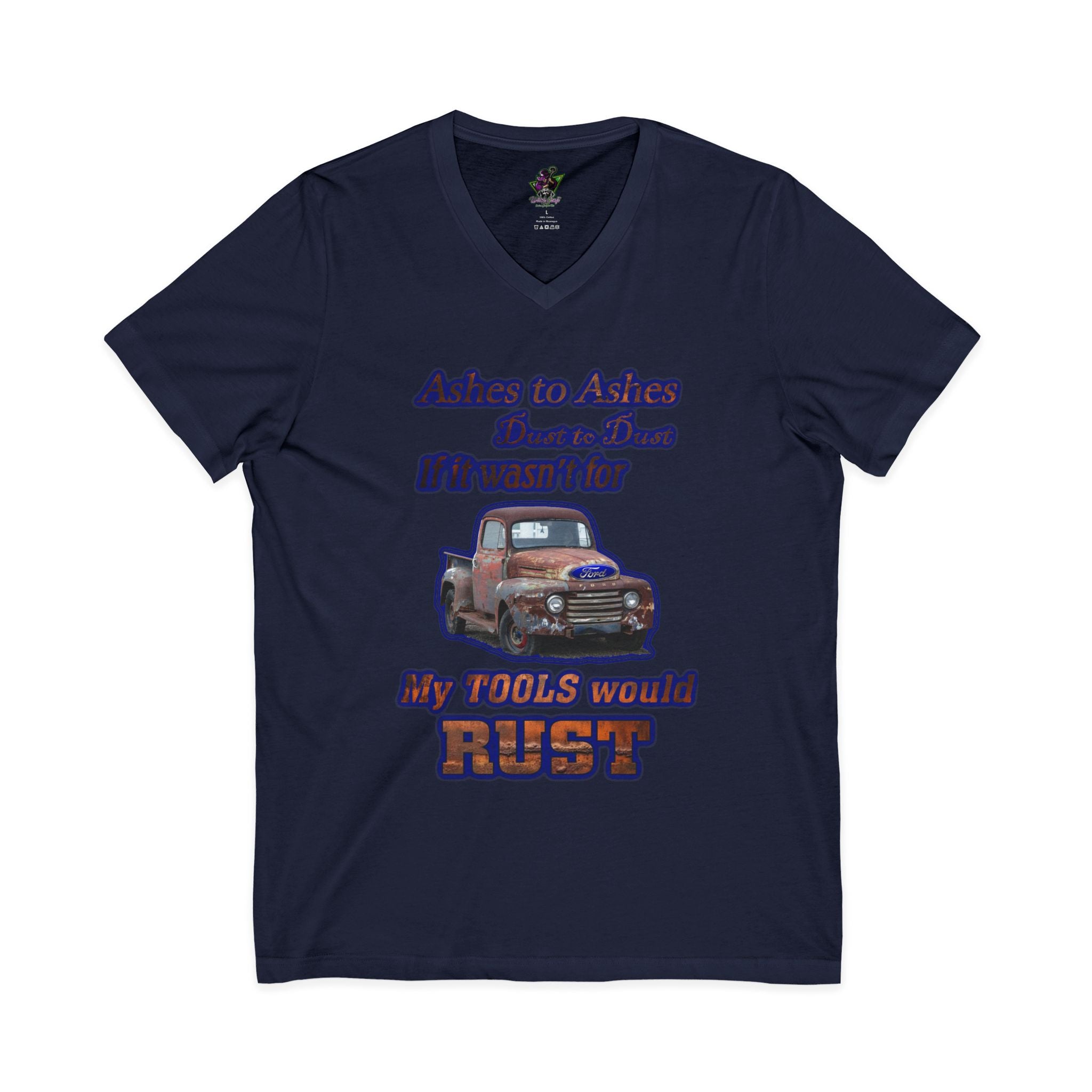 Ashes To Ashes Dust To Dust / V-Neck Tee