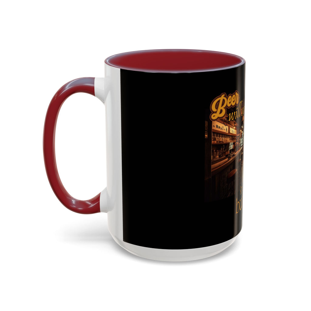Beer Will Save The World / Accent Coffee Mug 11/15oz